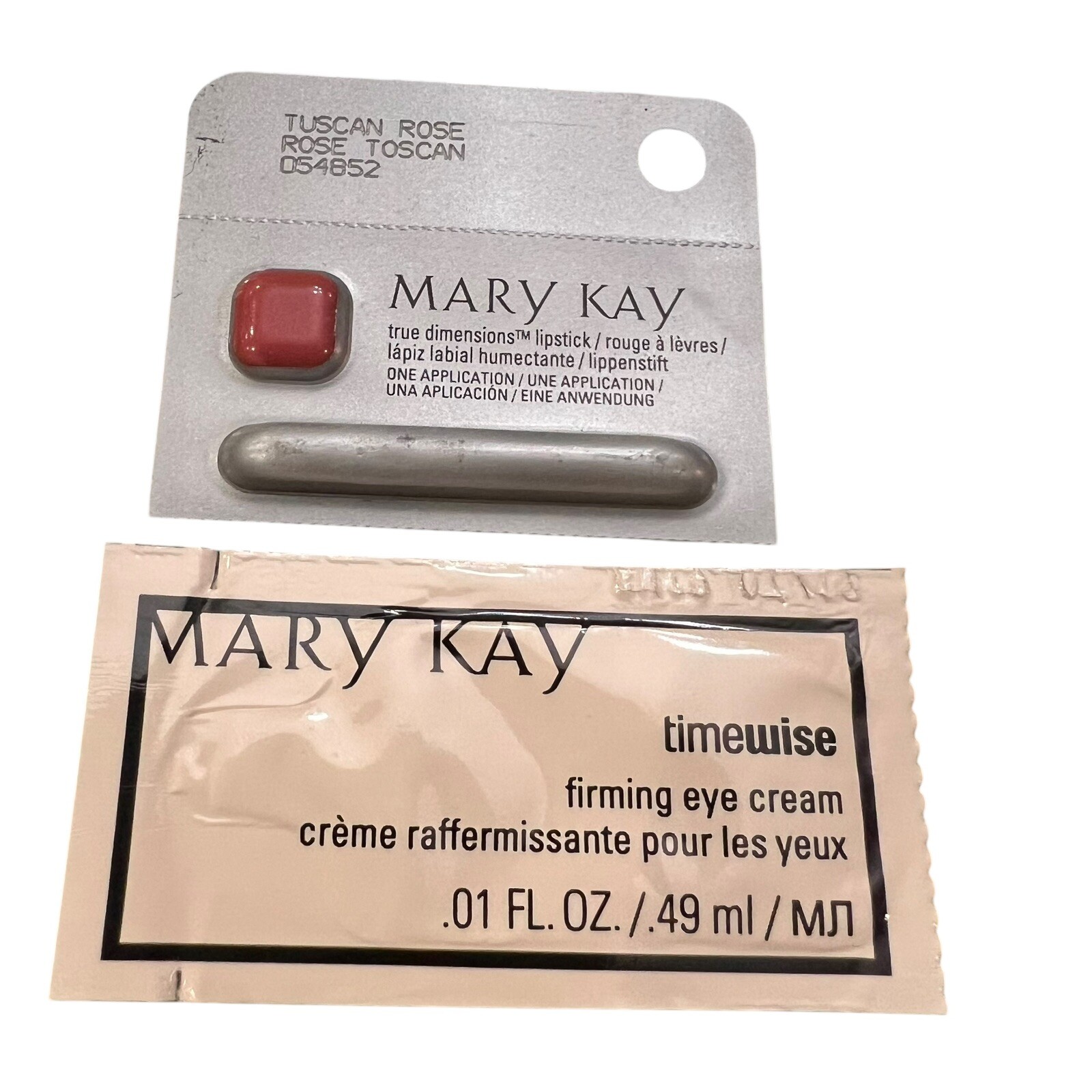 Mary Kay Lot Assorted Samples New & Discontinued Colors Single Use Travel #109