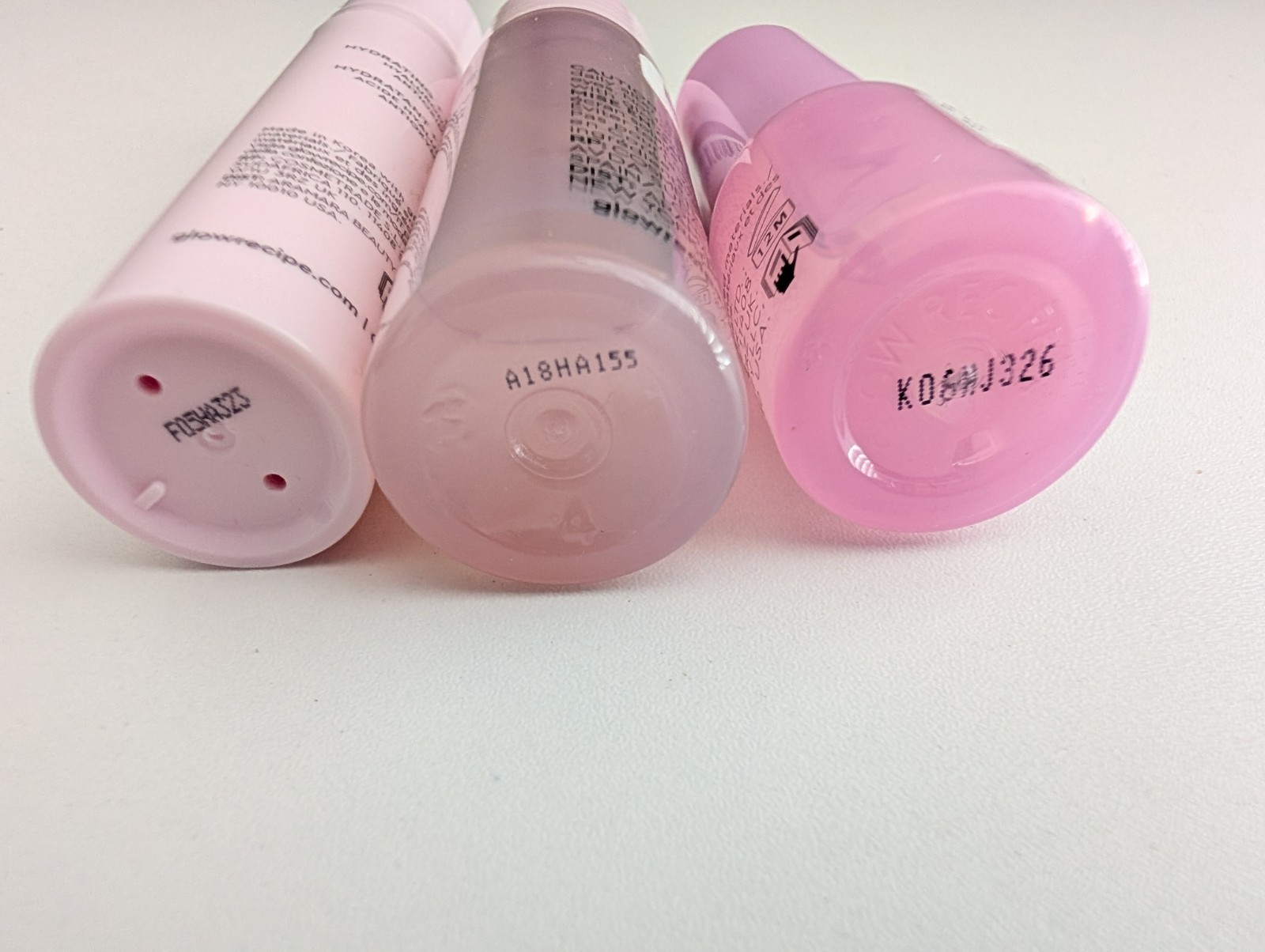 GLOW RECIPE Skincare Lot of 3 Serum Toner Lotion Travel/Sample Size 10ml-25ml