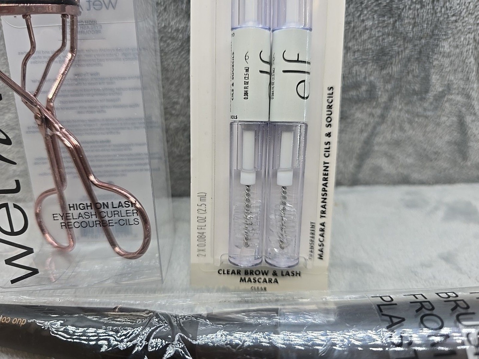 New Makeup Tool Set 4 Pc ELF Wet n Wild Sonia Kashuk Brushes Eyelash Curler