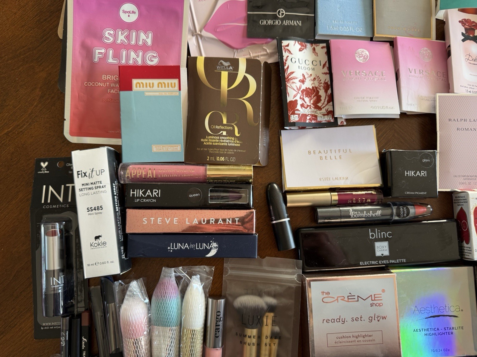 Massive Make Up Lot, Versace, Gucci, Giorgio Armani, Large Bundle! 100+ Items!