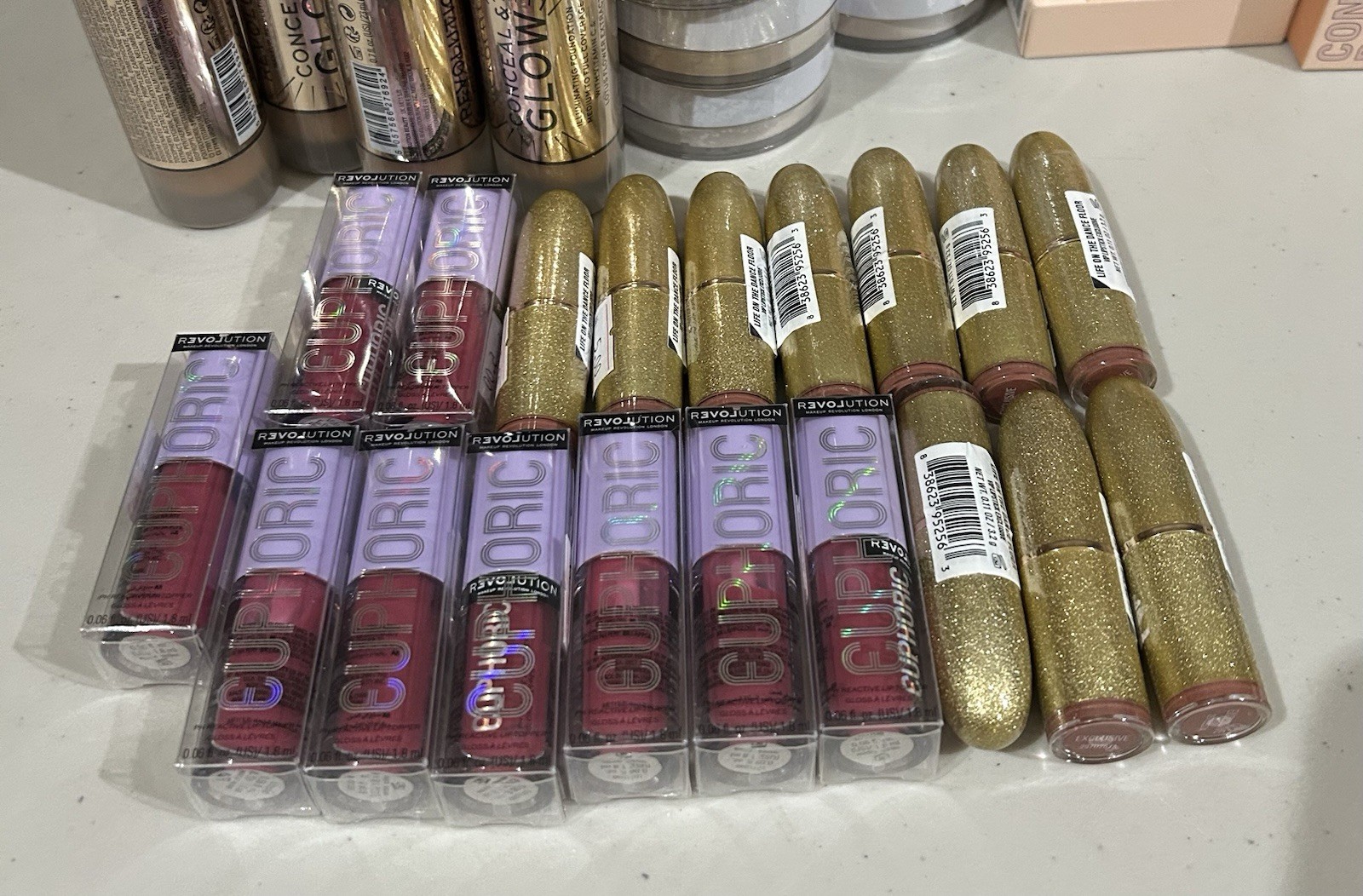 Lot of (130) Assorted Revolution Products