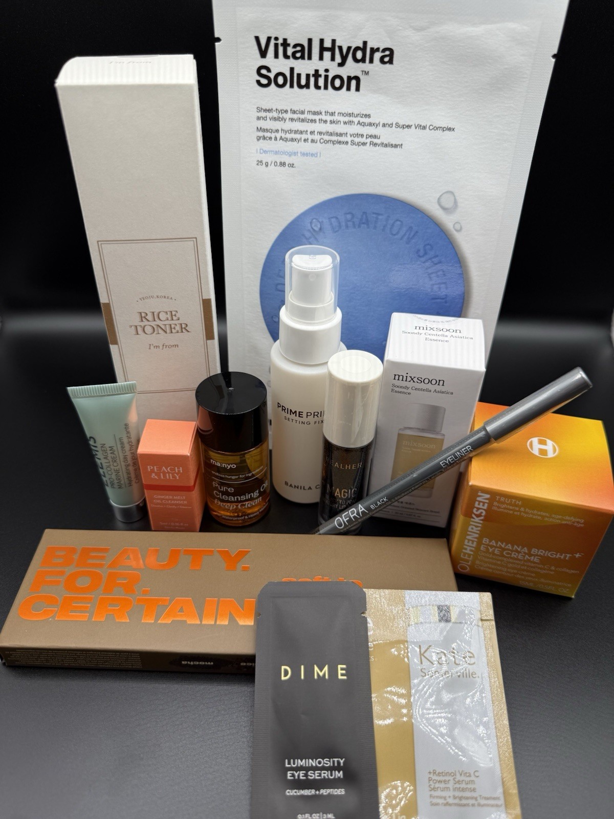 Premium Beauty Mix w/ Bonus Bag (full, travel & sample sizes) – 13pieces – NEW