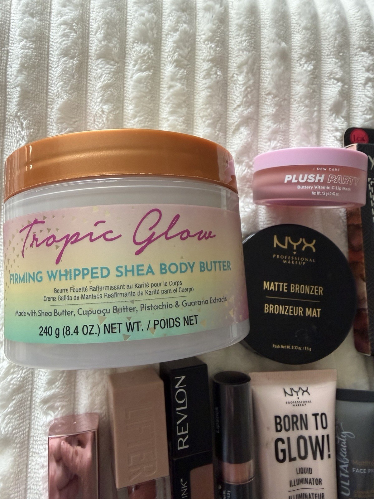 Marc Jacobs, Tree Hut, NYX, Revlon, Maybelline, Ulta Makeup Mixed Lot