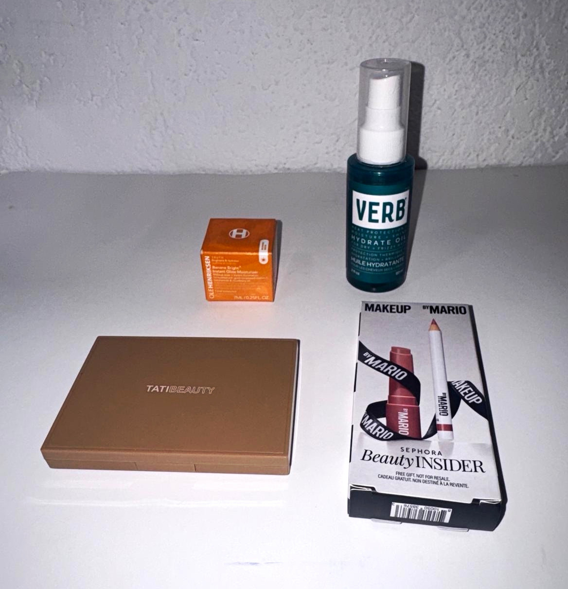 Assorted Sample Size Hydrating Beauty Lot TatiBeauty VERB Oil Mario OLEHENRIKSEN