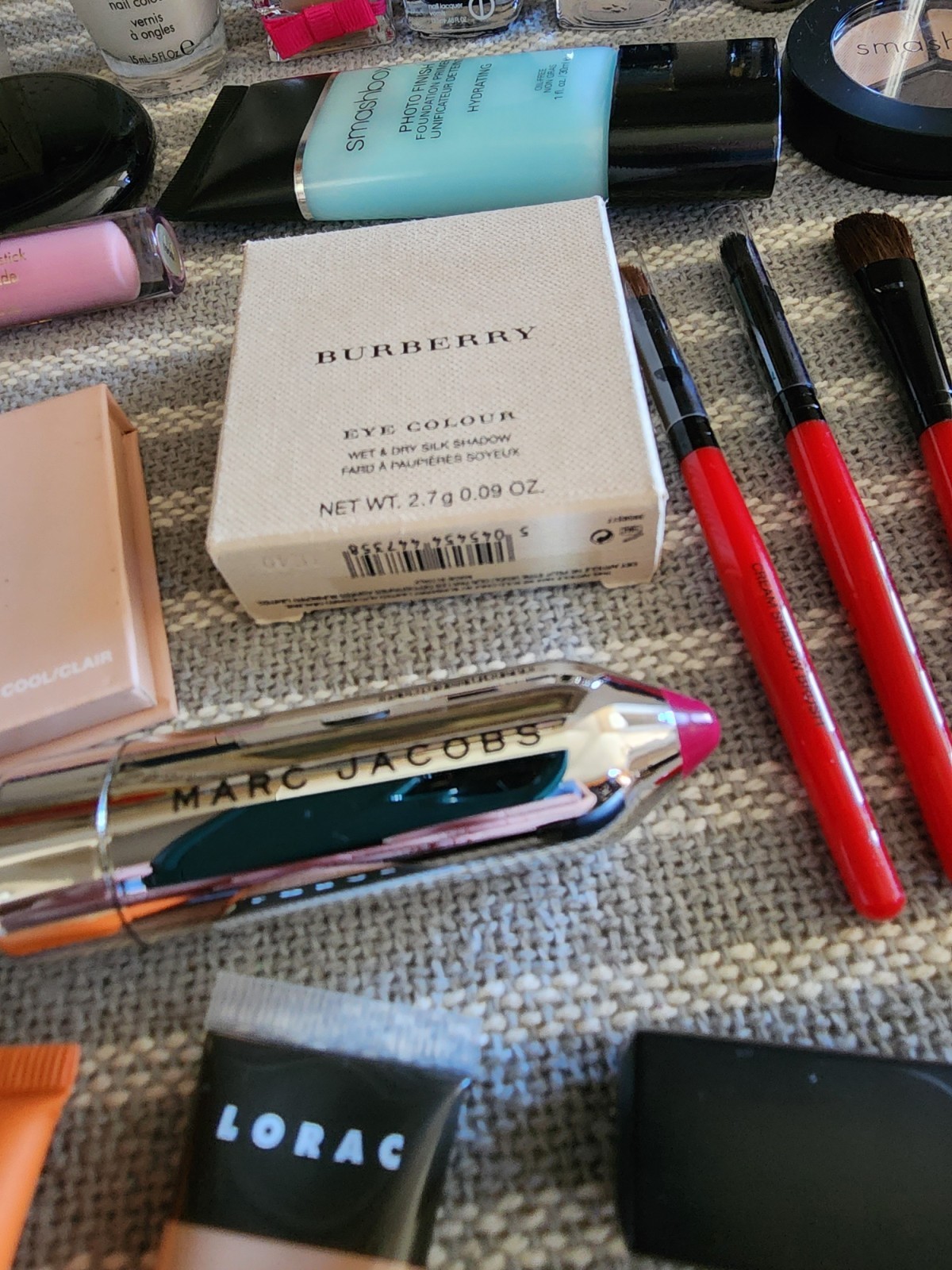 Huge Lot of Designer Makeup Stila, Burberry, Smashbox, Etc.