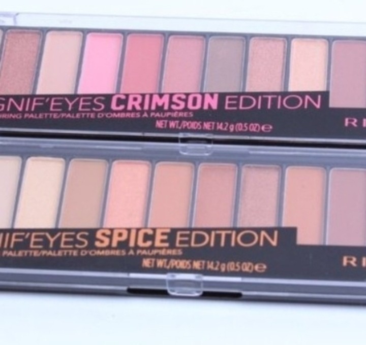 Rimmel Magnif’Eyes Crimson & Spice Palettes + Stay Matte Liquid Lip Color