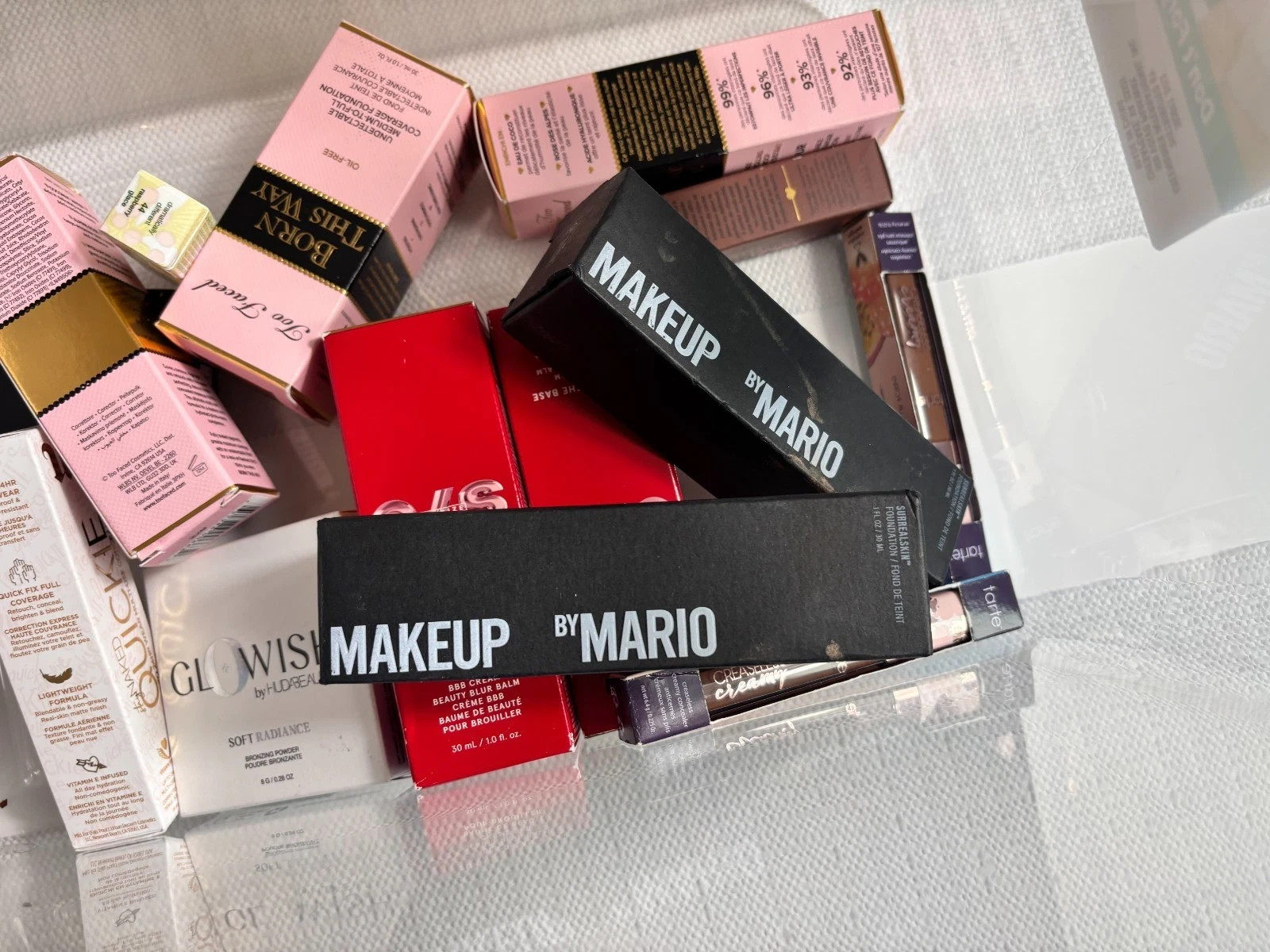 Makeup by Mario Lot (14) Deep Tones Makeup Foundation, Concealer Reseller Bundle