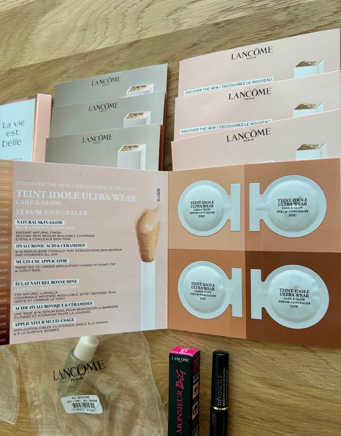 Lancôme Bundle – Samples – Fragrance, Makeup & Skincare