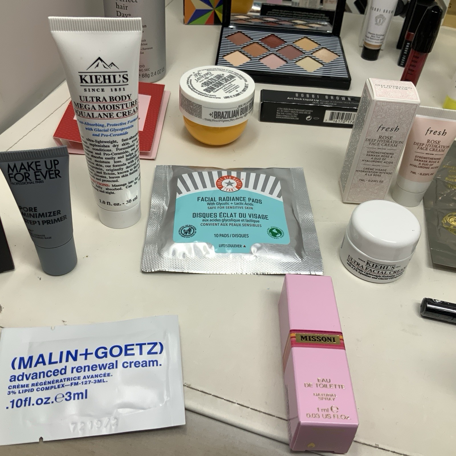 Huge Lot Of 48 Pieces M.A.C & Bobbi Brown Full, Travel & Sample Size