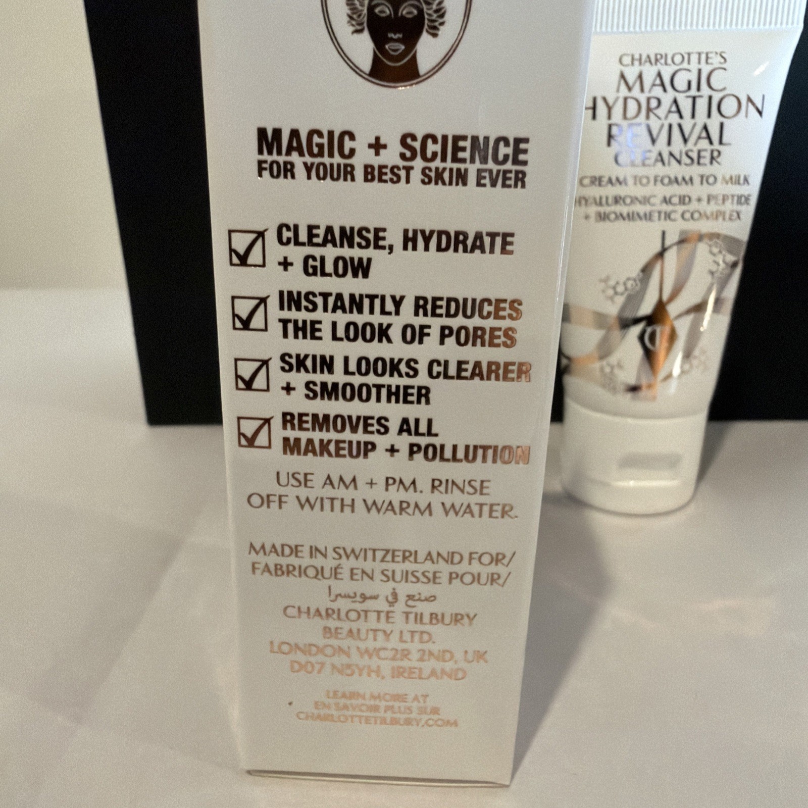 Lot of 8🔥Charlotte Tilbury /Bundle🔥Make-Up/Magic Serum & Cream & Cleanser/NIB