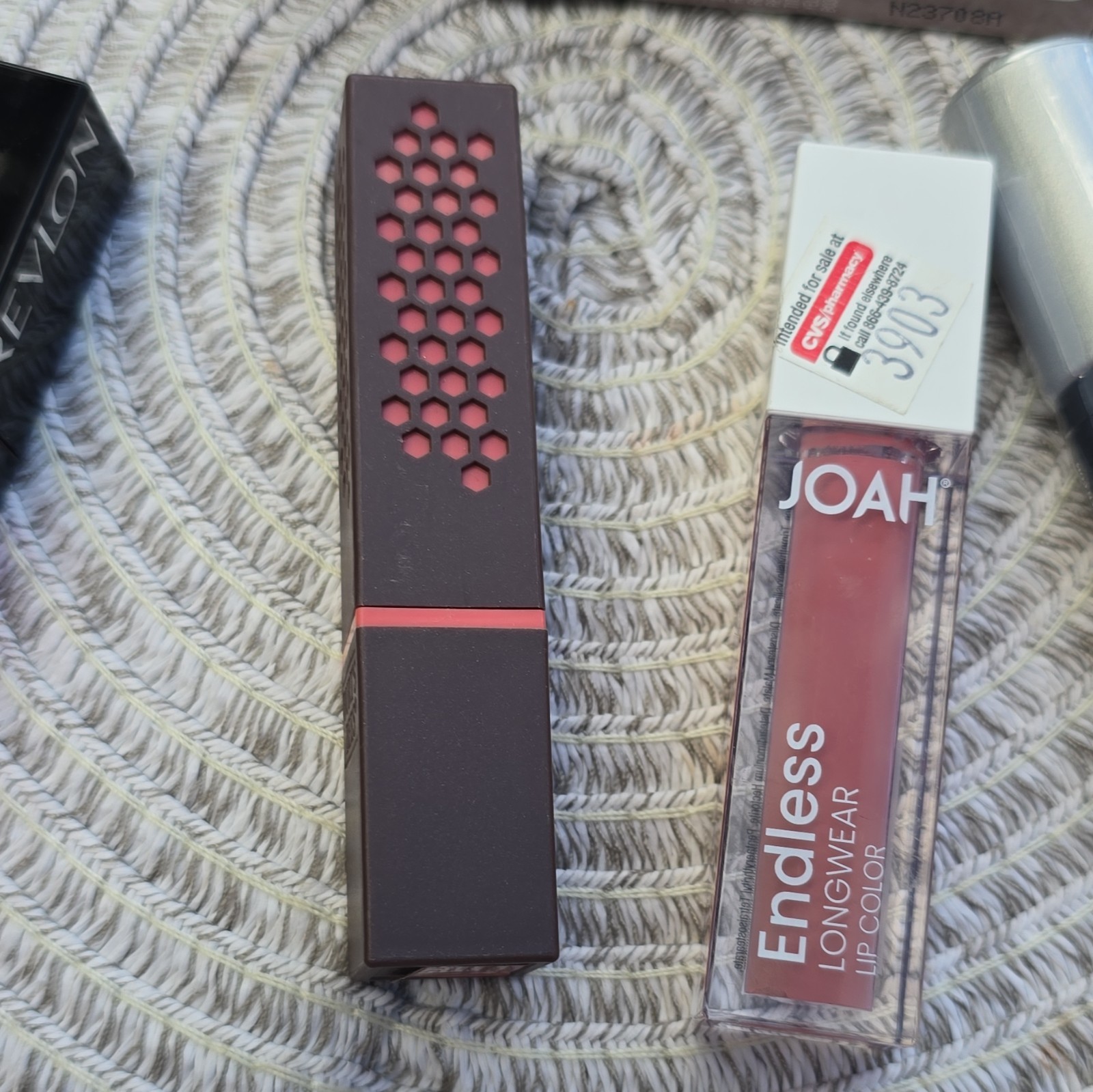 Assorted Full Size Makeup Lot: Revlon Illuminance Blush, JOAH Lip, Insta-Dri
