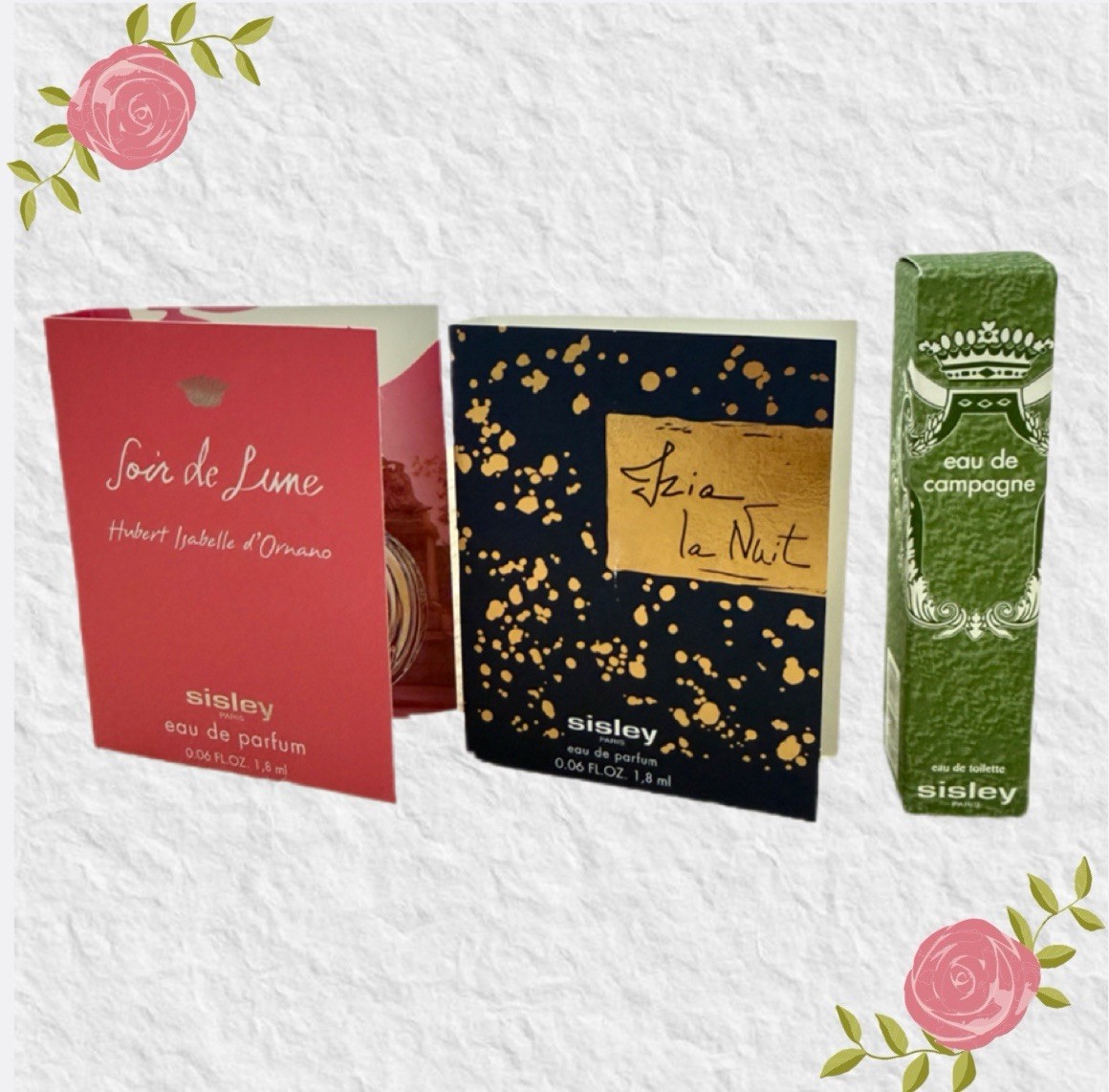Sisley-Paris Bundle of New Assorted Beauty Product Samples