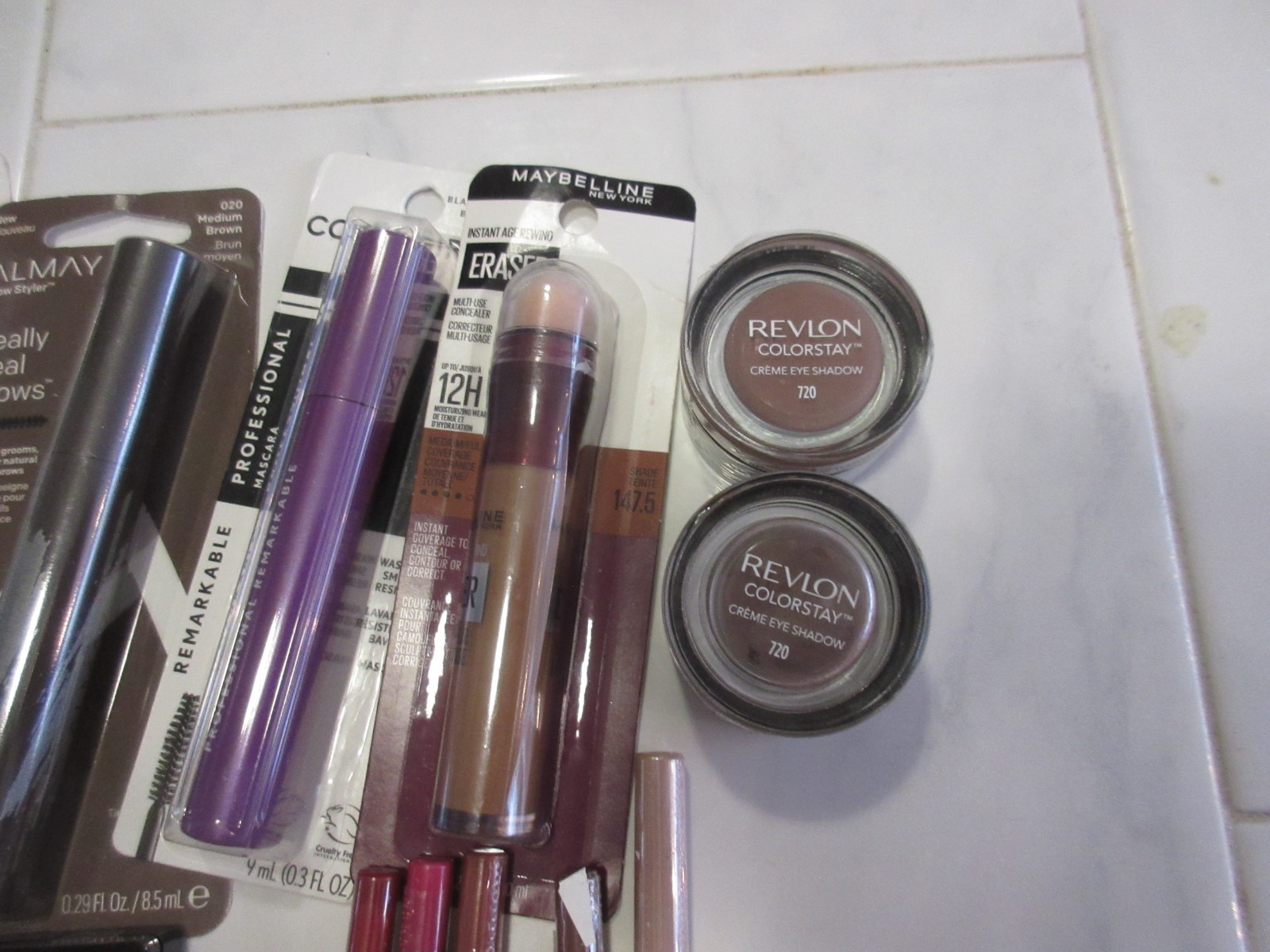 Make up lot 25pcs Maybelline, L’oreal, Elf, Cover girl, Revlon etc. Group 8