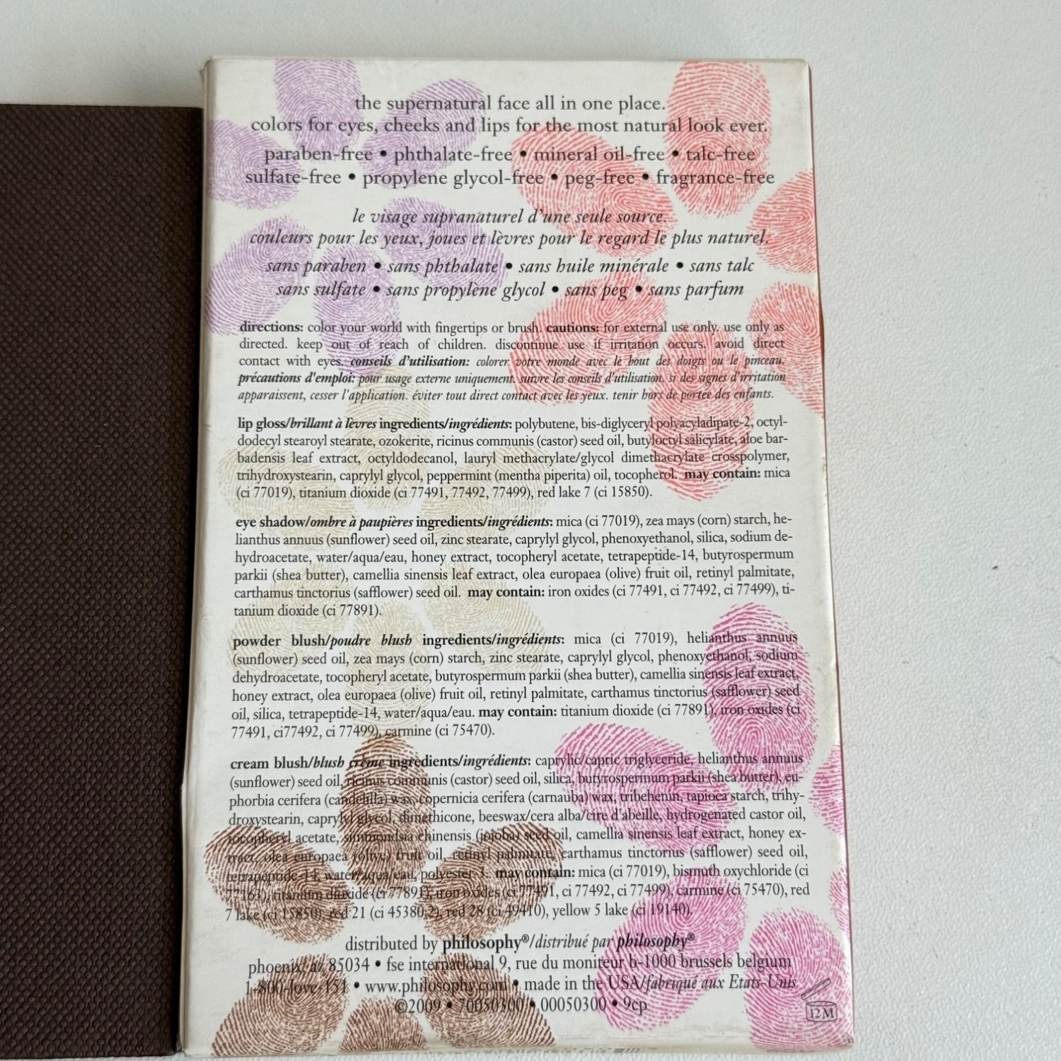 Philosophy The Supernatural Coloring Book Palette 0.29 Oz Multi-color Earthy NEW