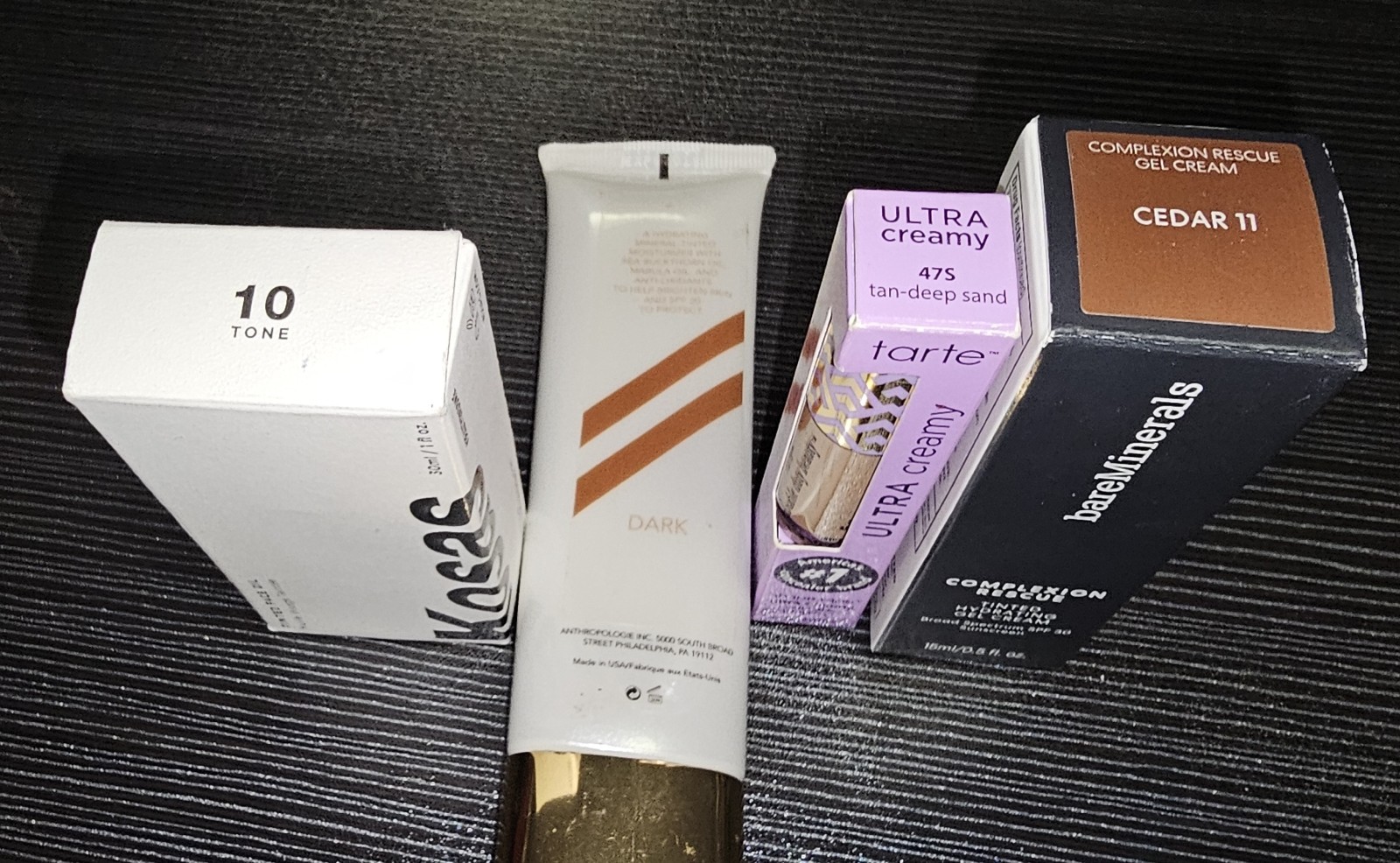 28 Piece Lot / Bundle Tan * Deep * Dark Foundation, Concealer, Contour, BB Cream