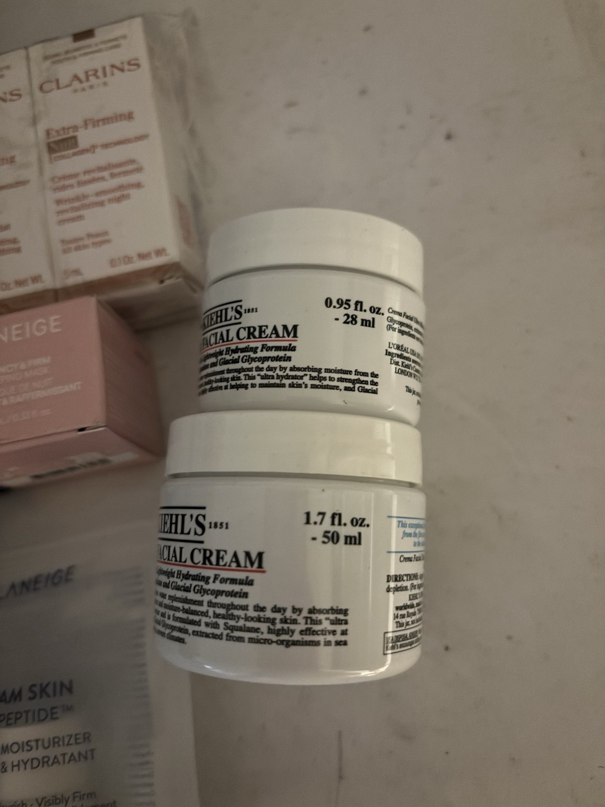 Skincare lot 13- Drunk Elephant, Clarins,Laneige,Kiehls, Mixsoon