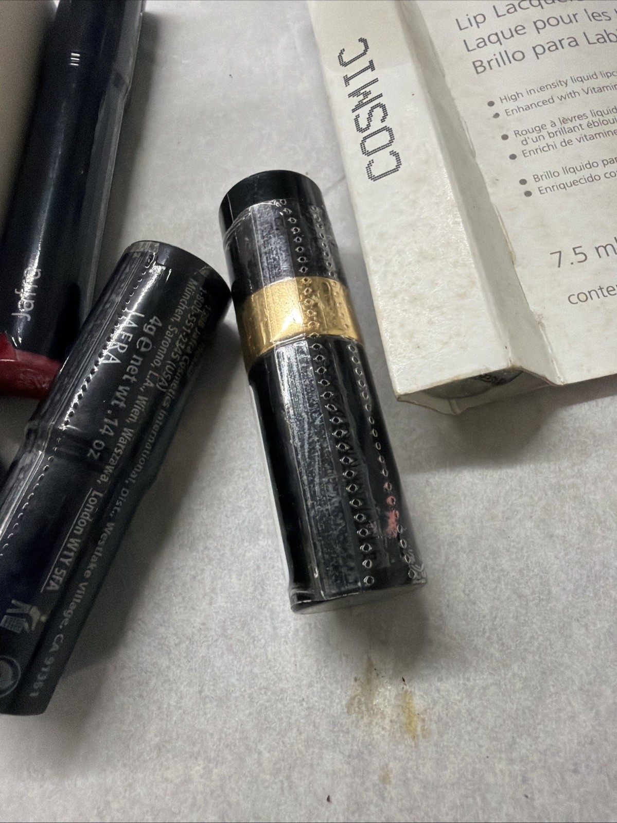 Vintage Jafra & Revlon Makeup Lot NOS New Old Stock Sealed Berry Rich Amaretto