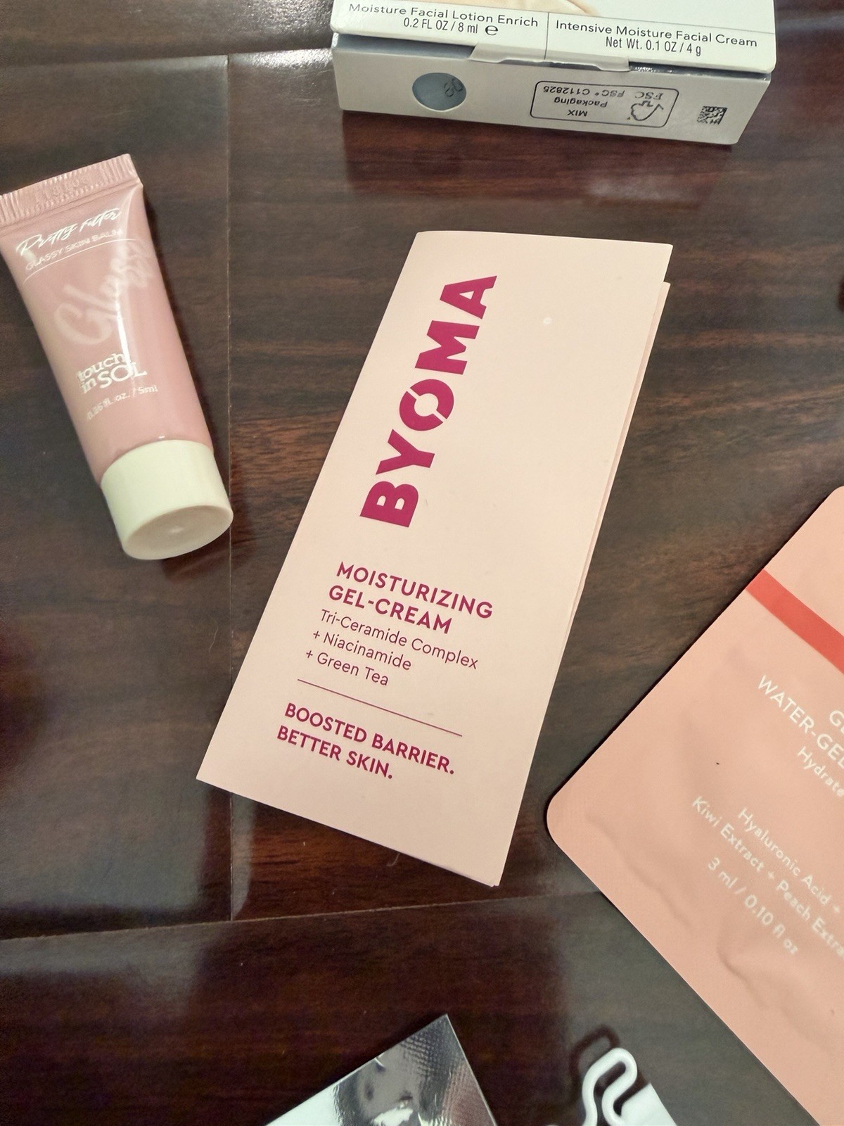 Ulta Face care Bundle new olay peach & lily pai byoma