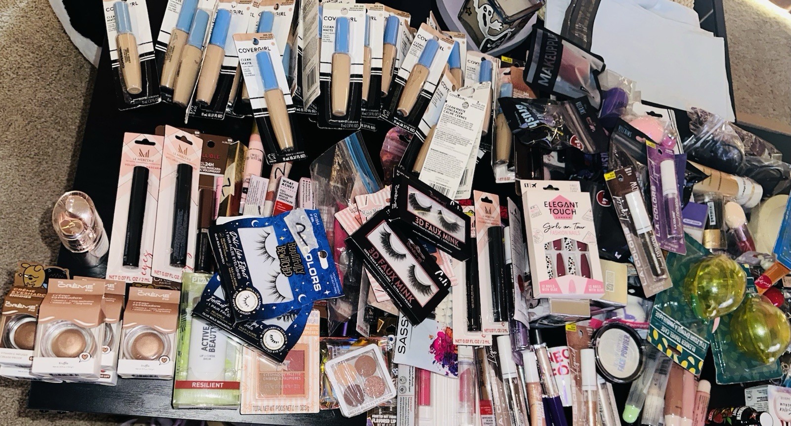 100 Pieces Cosmetic Mix All New
