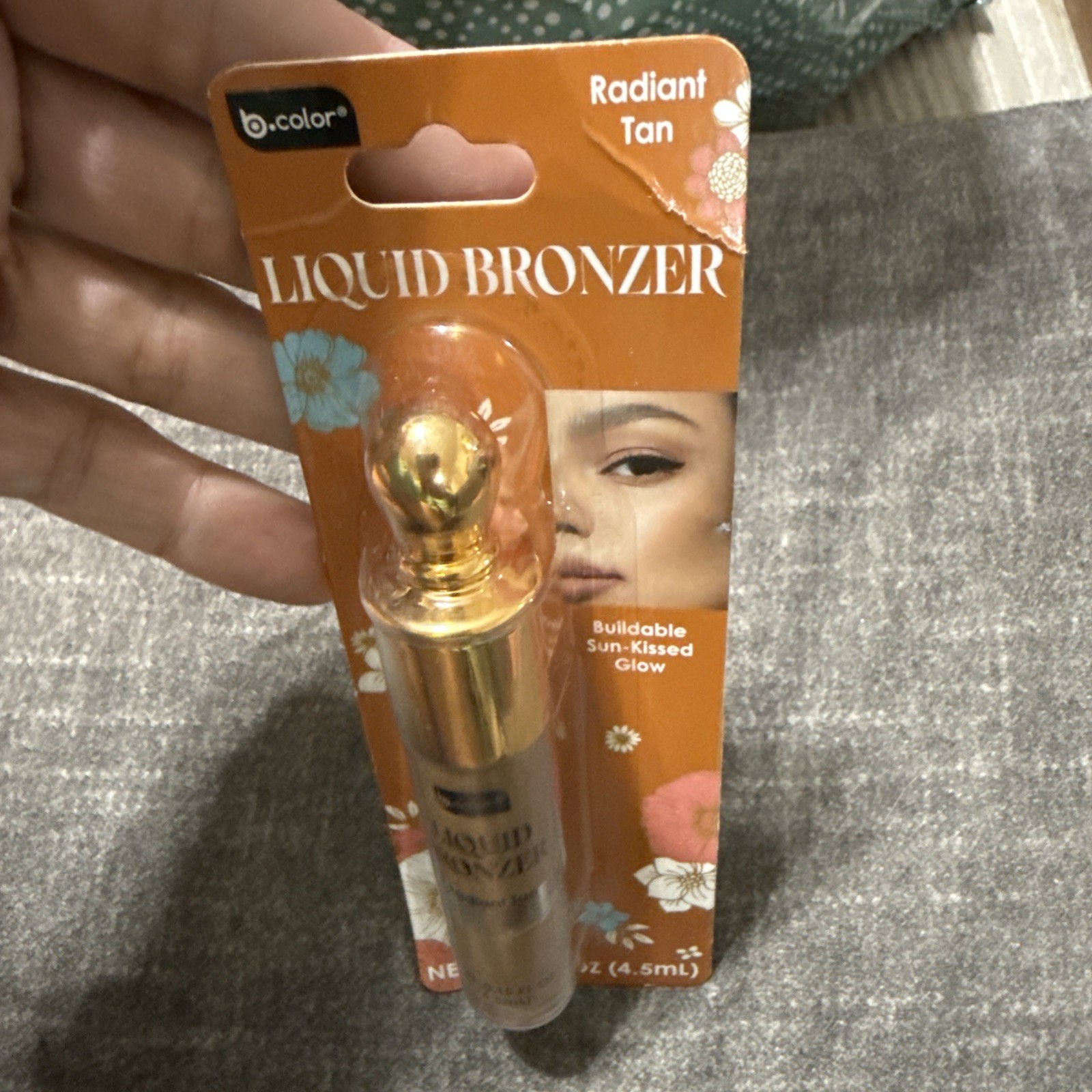 B.COLOR Liquid Bronzer – Radiant Tan – 0.15 fl oz