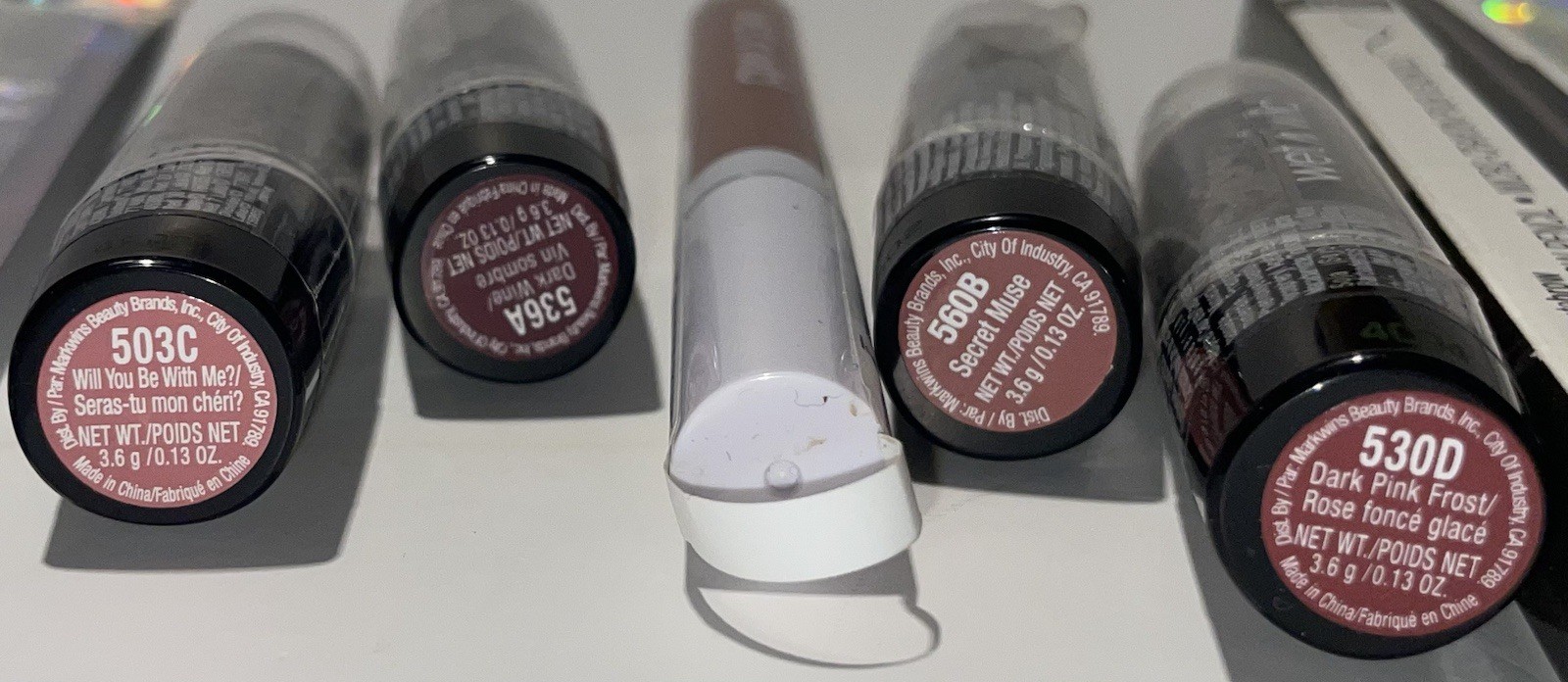 Deluxe Makeup Lot wet n’ wild Lipsticks,Makeup Brushes,Brow Pencil,Mini Mascara