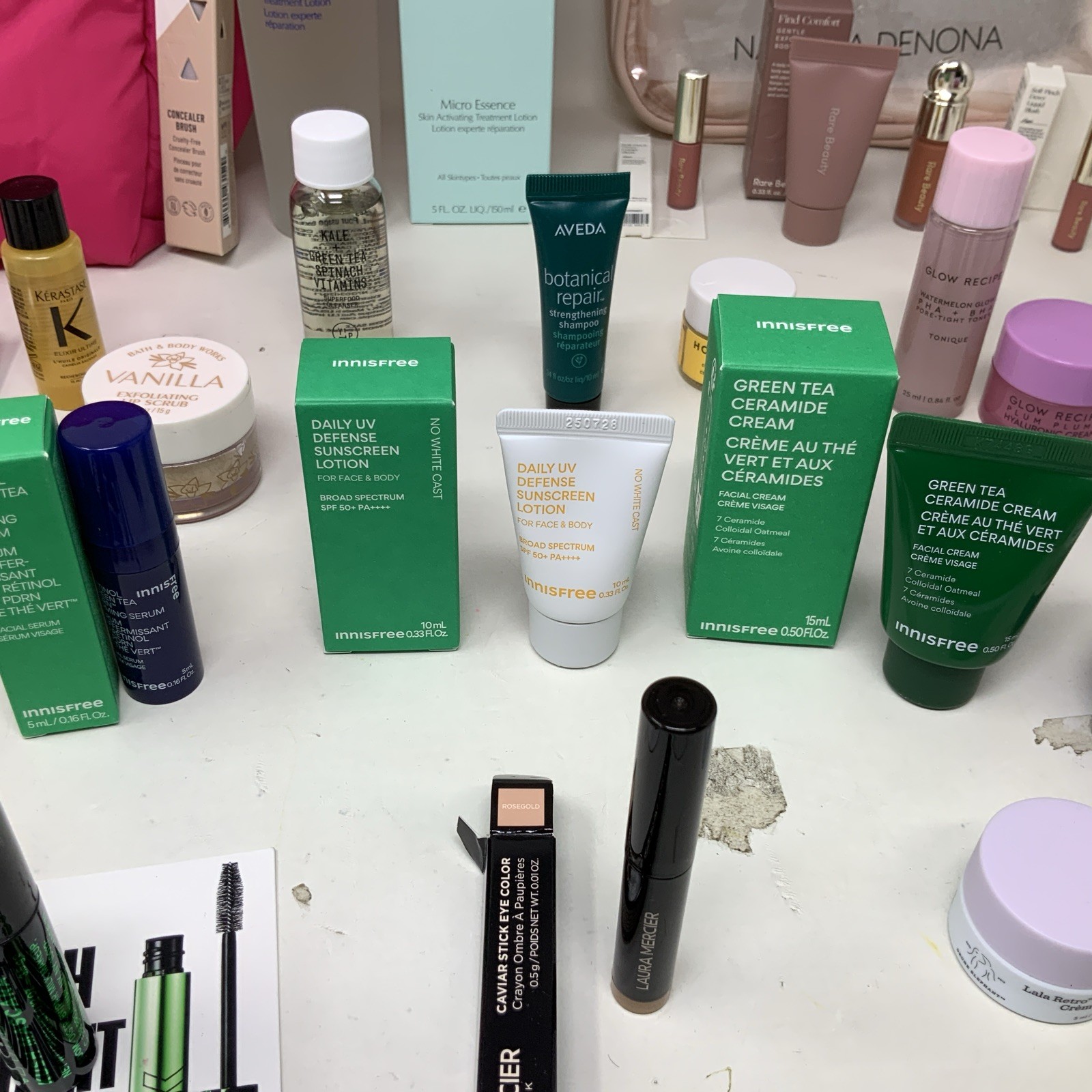 Huge Lot Of 39 Pieces Hudabeauty & Rare Beauty Full,travel & Mini Size