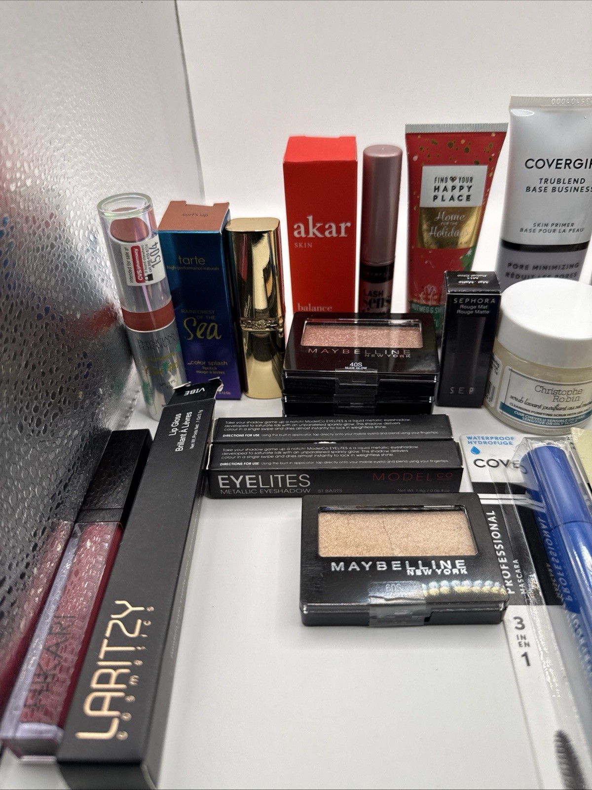 34pc Mixed MAKEUP BEAUTY SKINCARE LOT Body Drug Store & High End All Brand New!