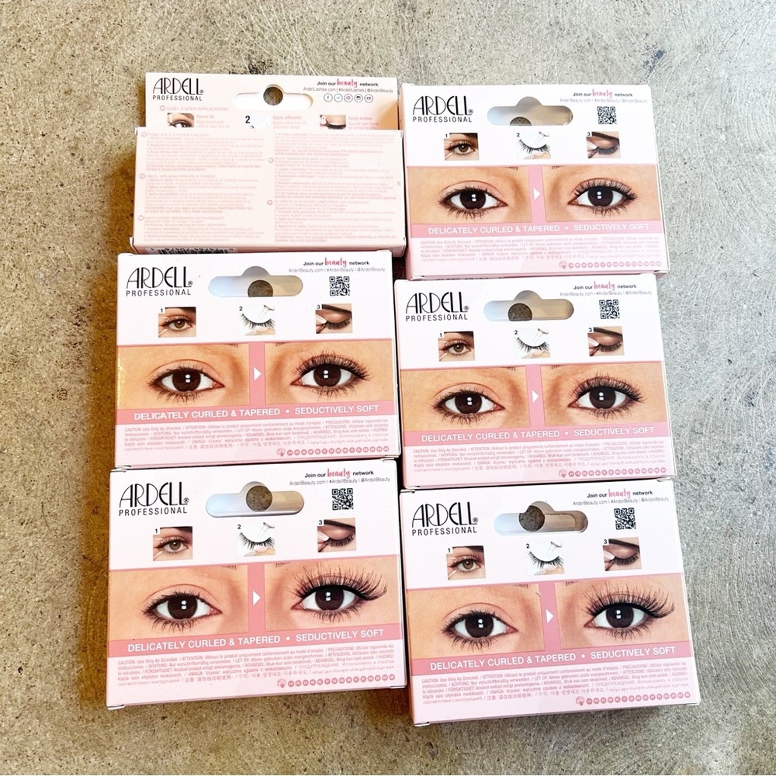 NIB ARDELL Bundle of 6 New False Eyelashes