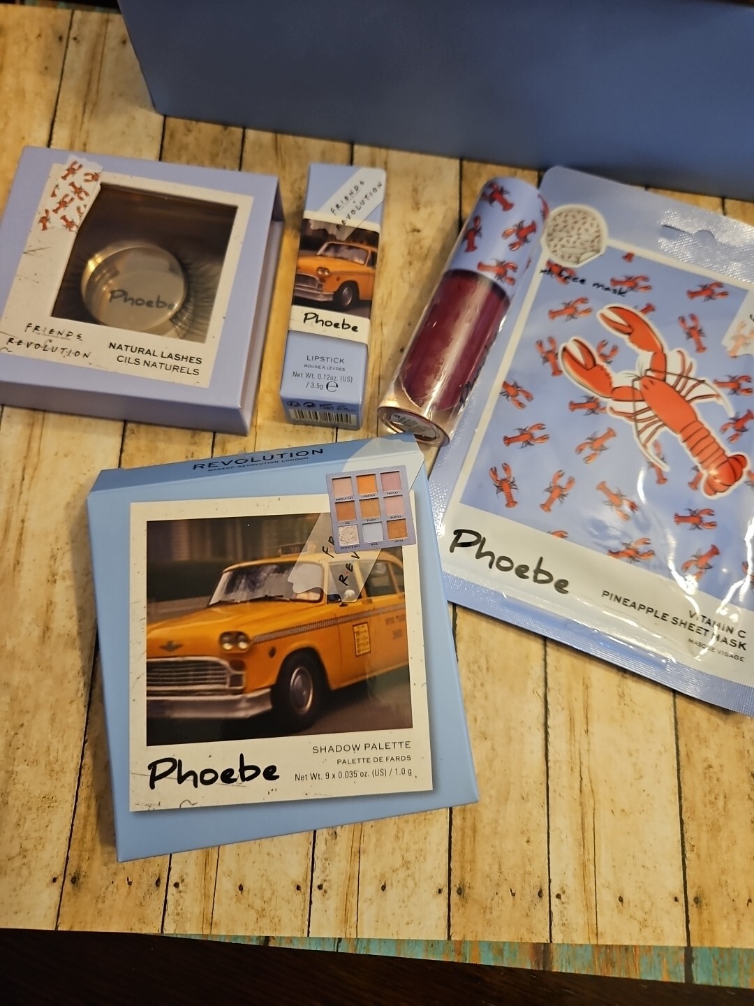 Revolution X Friends TV Show Makeup and Accessories Bundle Limited Edition NWT