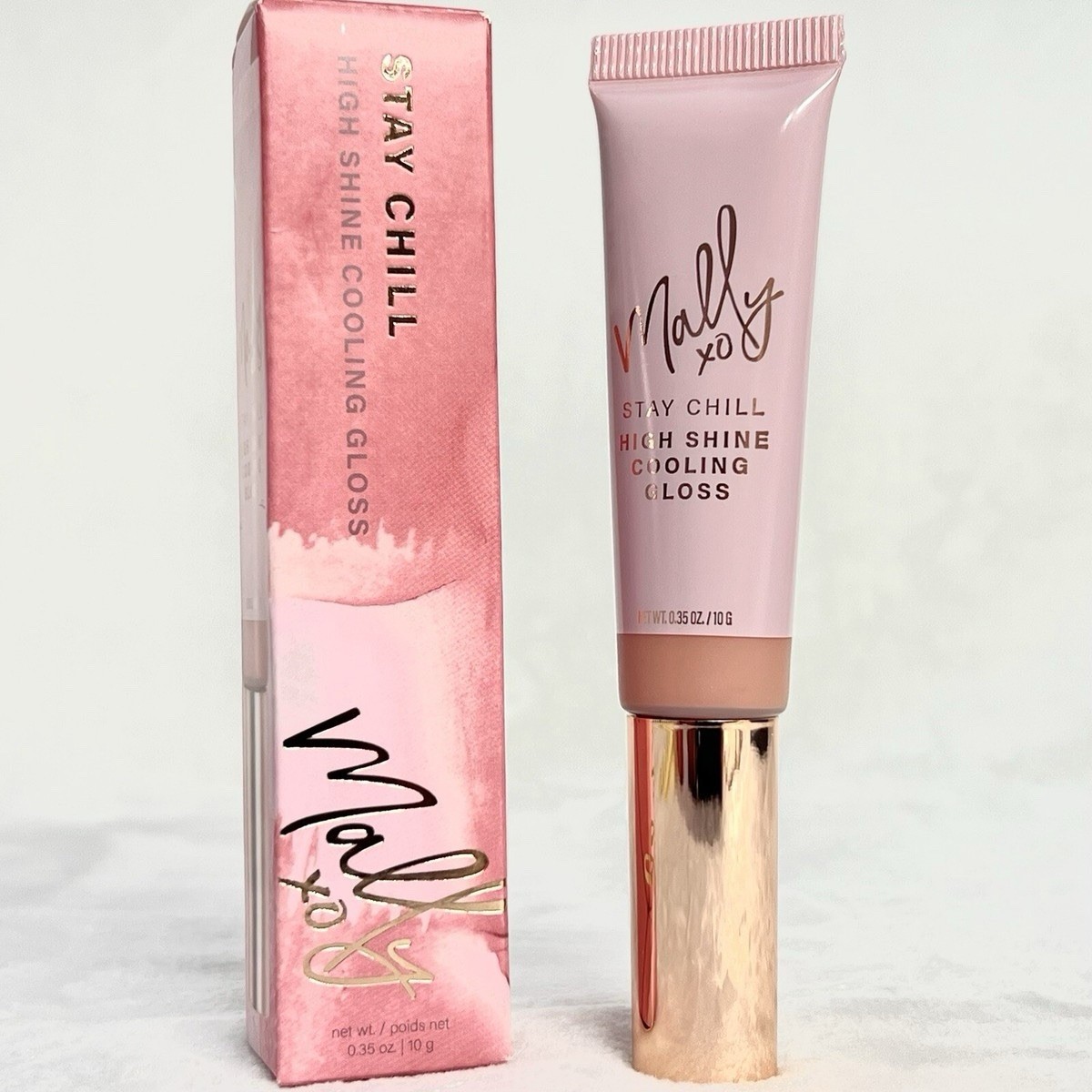 Mally Beauty BNIB 3-Pc Makeup Lip & Cheek Set Discontinued Blush Lipstick Gloss