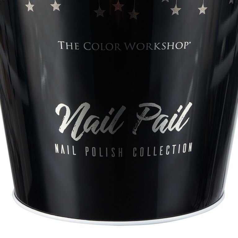 The Color Workshop Nail Pail 15 Piece Nail Polish Gift Set Brand New
