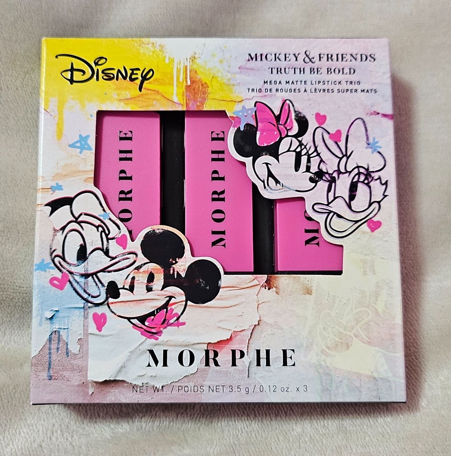 Morphe Mickey & Friends truth be bold collection