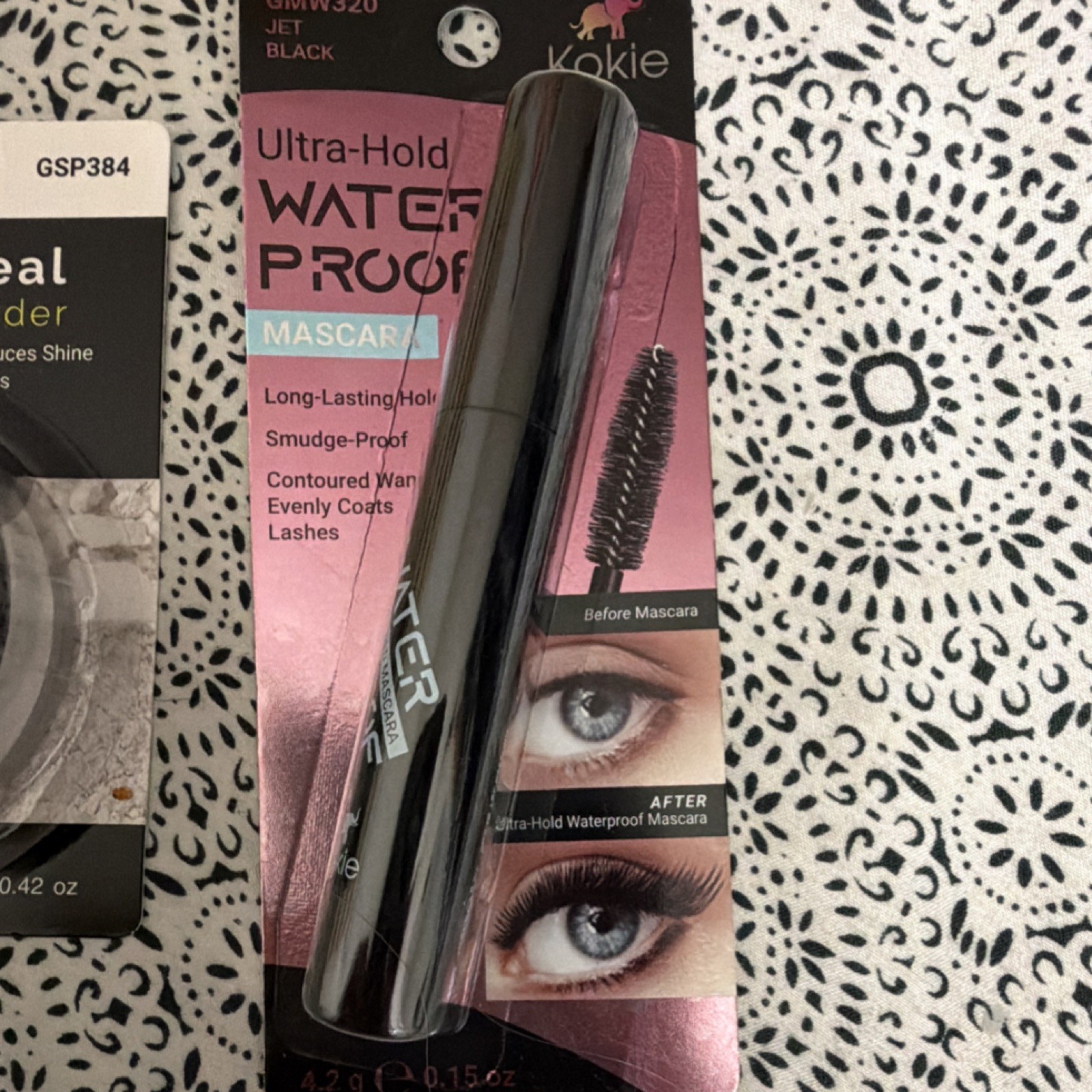 Kokie Flawless HD Setting Powder GSP384 + Ultra-Hold Mascara GMW320