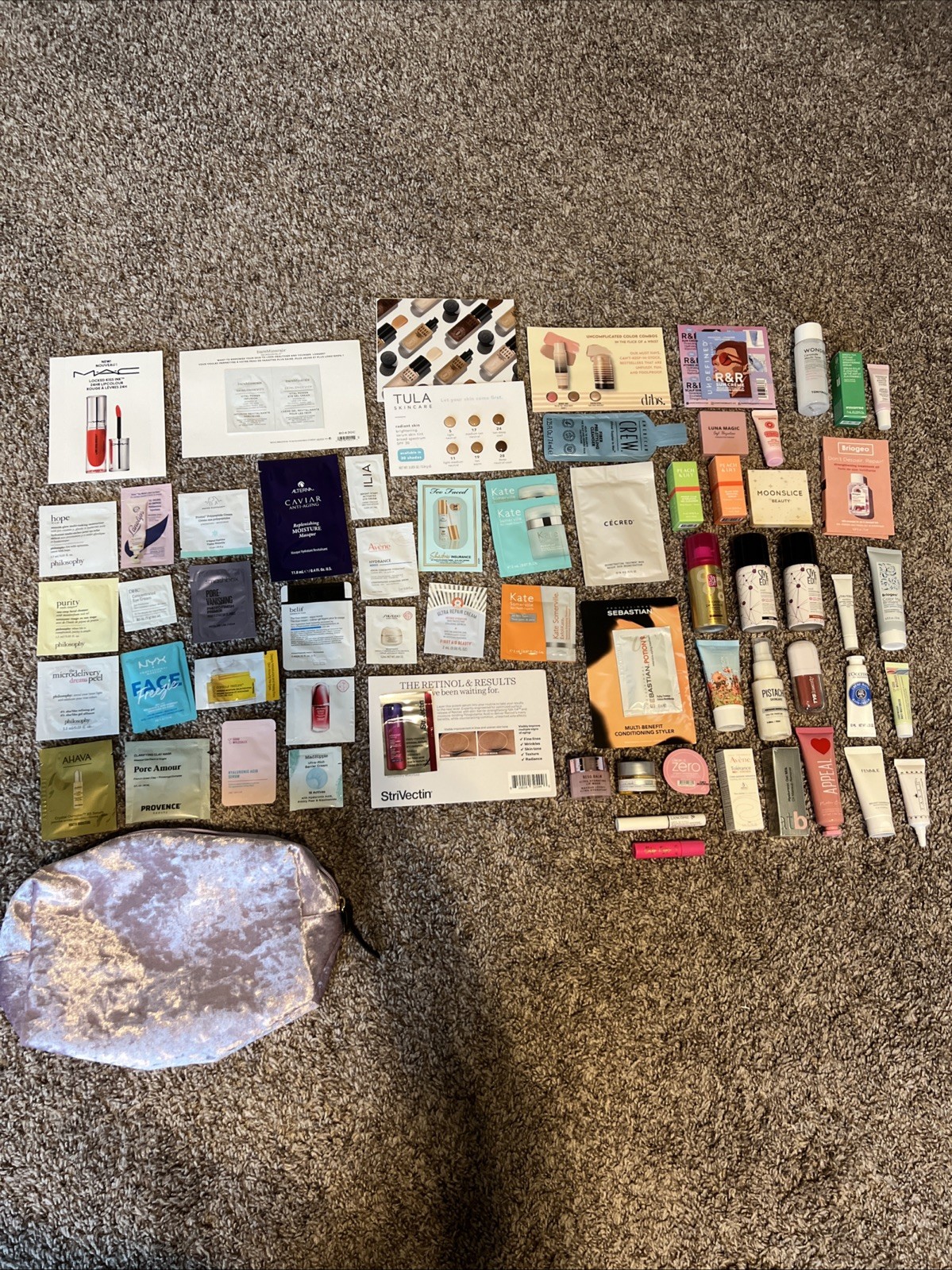 Huge Lot Of Ulta Samples – Name brands Over 60 Items