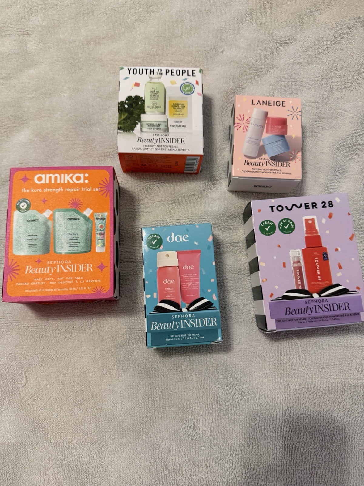 Lot Of 5 Brand New Sephora Insider Gifts