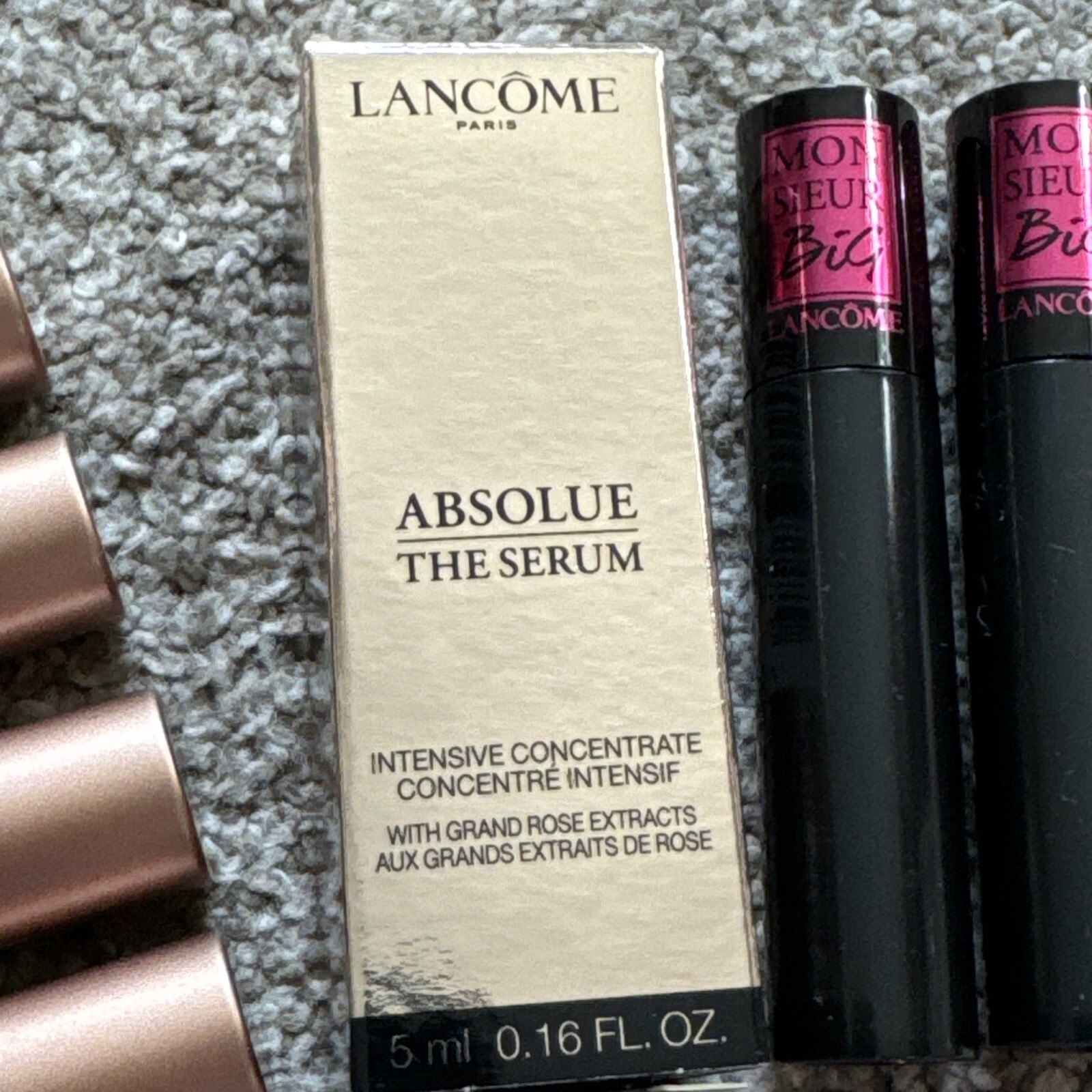 Lancome Skincare Makeup Assorted Cosmetics Deluxe Minis Lot – 14 pcs