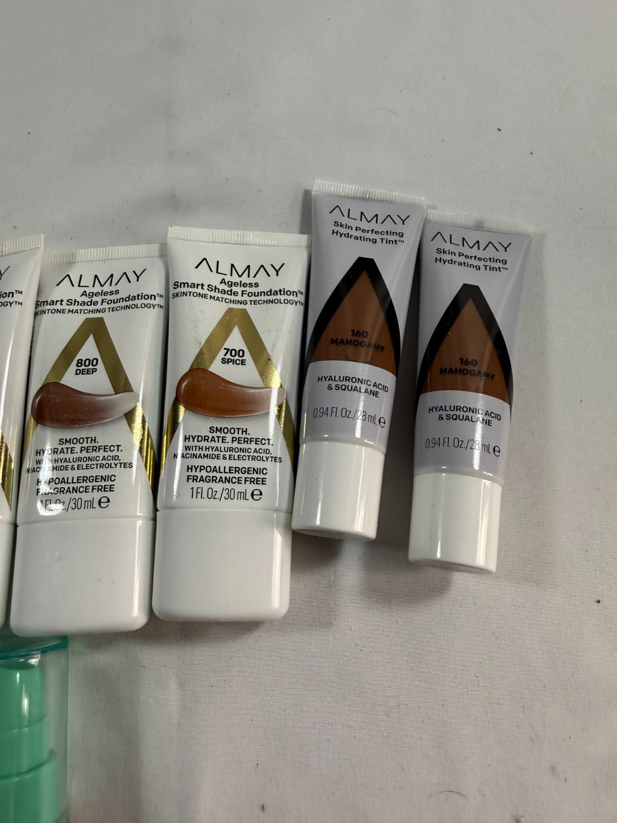 Lot of 10 Almay Foundation Mixed Shades New Sealed Makeup Bundle