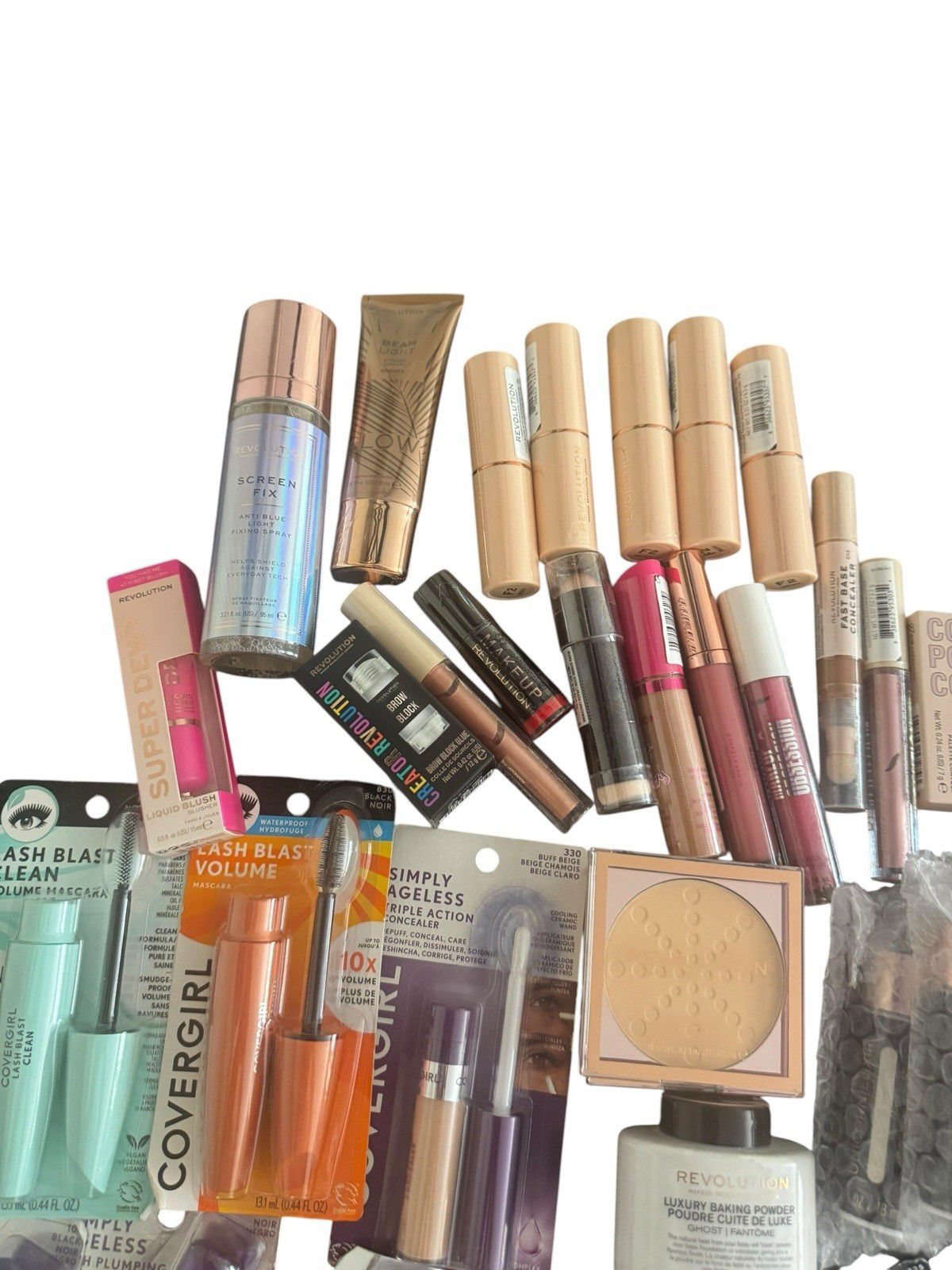 Wholesale Bulk Makeup 50-Piece Assorted Cosmetics Lot All New