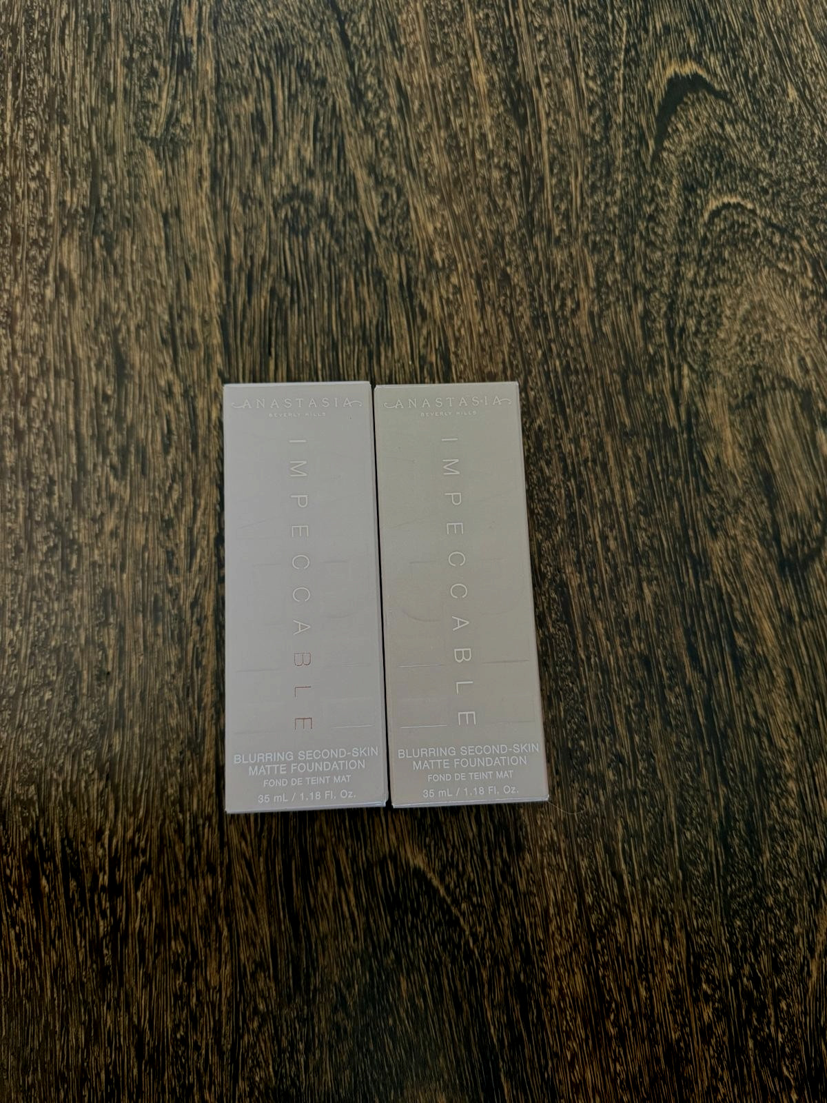 ANASTASIA LOT of 2 Items $98 NEW IMPECCABLE BLURRING MATTE FOUNDATION 2N + 2.5 W