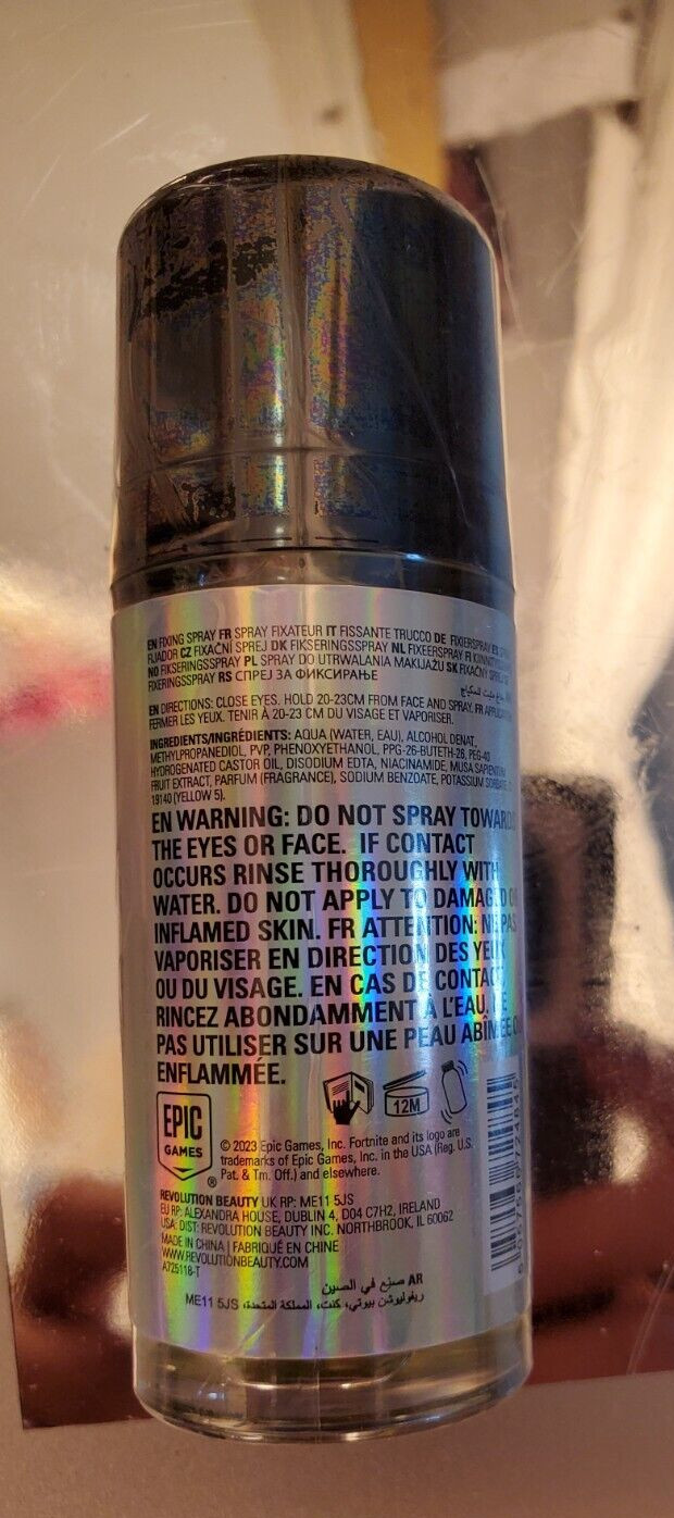 New Sealed 3x New Revolution x Fortnite Collab Peely Fixing Spray