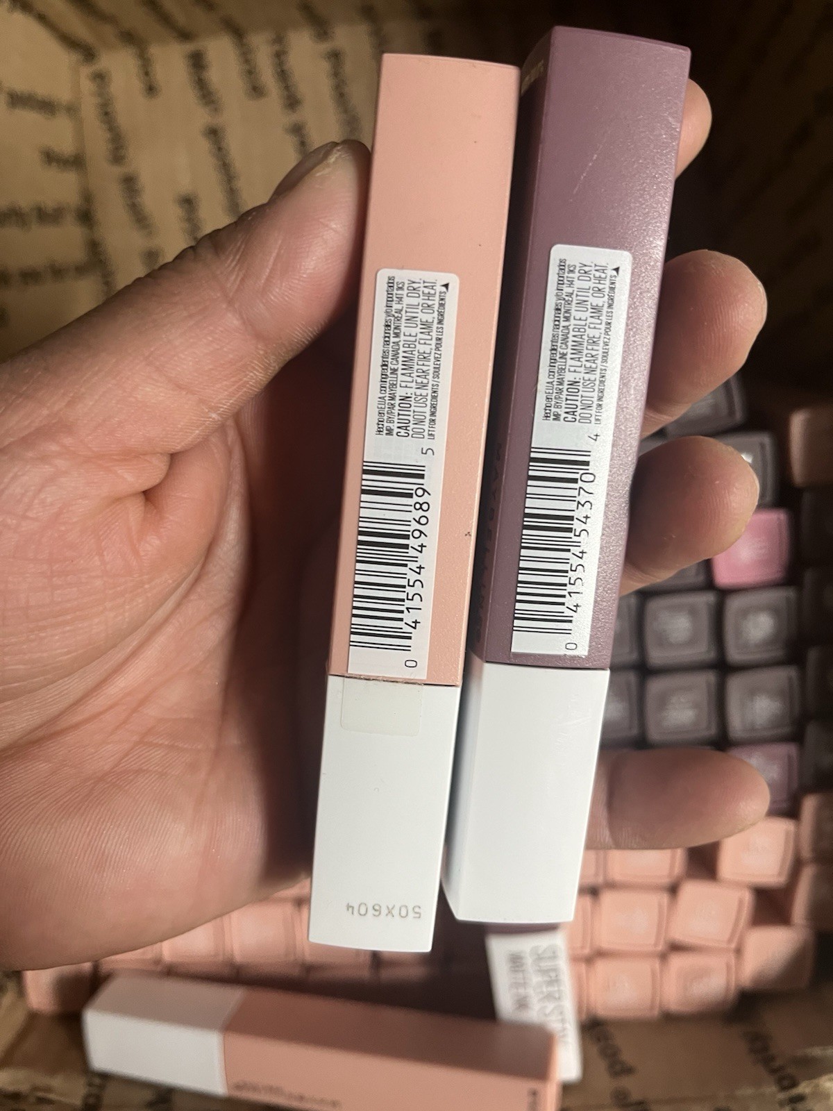 Maybelline New York Super Stay Matte Ink Full Size Mixed Lot Assorted Shades