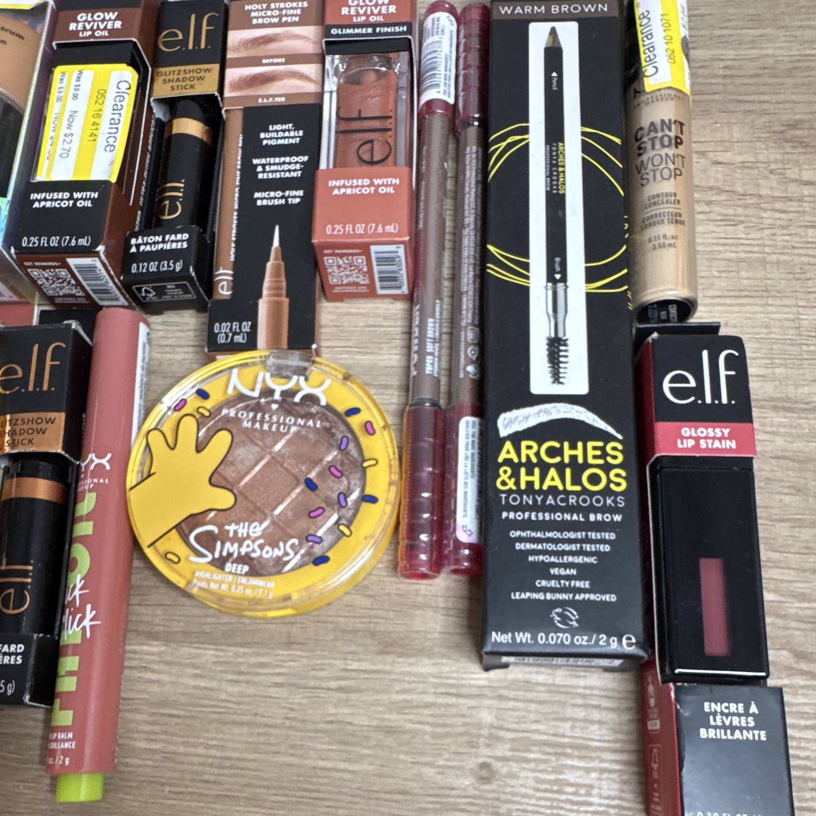 Mixed Makeup Lot Bulk Wholesale e.l.f. Camo CC, L’Oréal & More | 34 Pieces