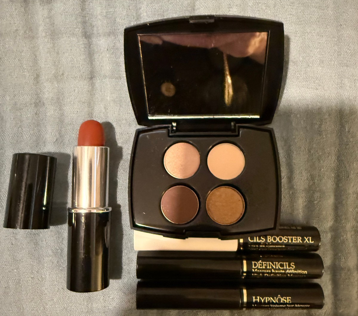 5 PIECE LOT LANCOME MAKEUP FULL AND TRAVEL SIZE NEW