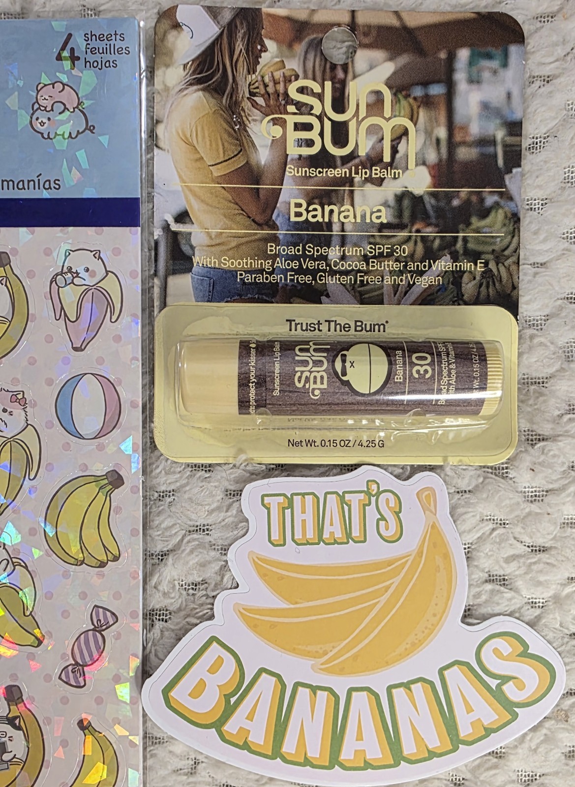 Banana 🍌 Lovers Gifts HUGE NEW LOT 12 Pcs Revolution Beauty Baking Powder Patch