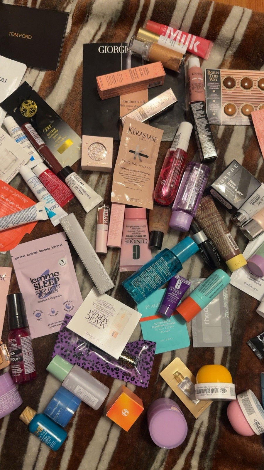 10 Piece Mystery Beauty Box, High-End Makeup Skincare Haircare SAMPLES