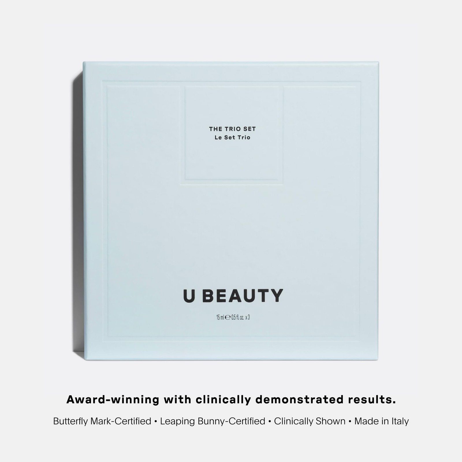 U Beauty 3-Piece Set – Resurfacing Compound 15mL + The SUPER Hydrator 15mL