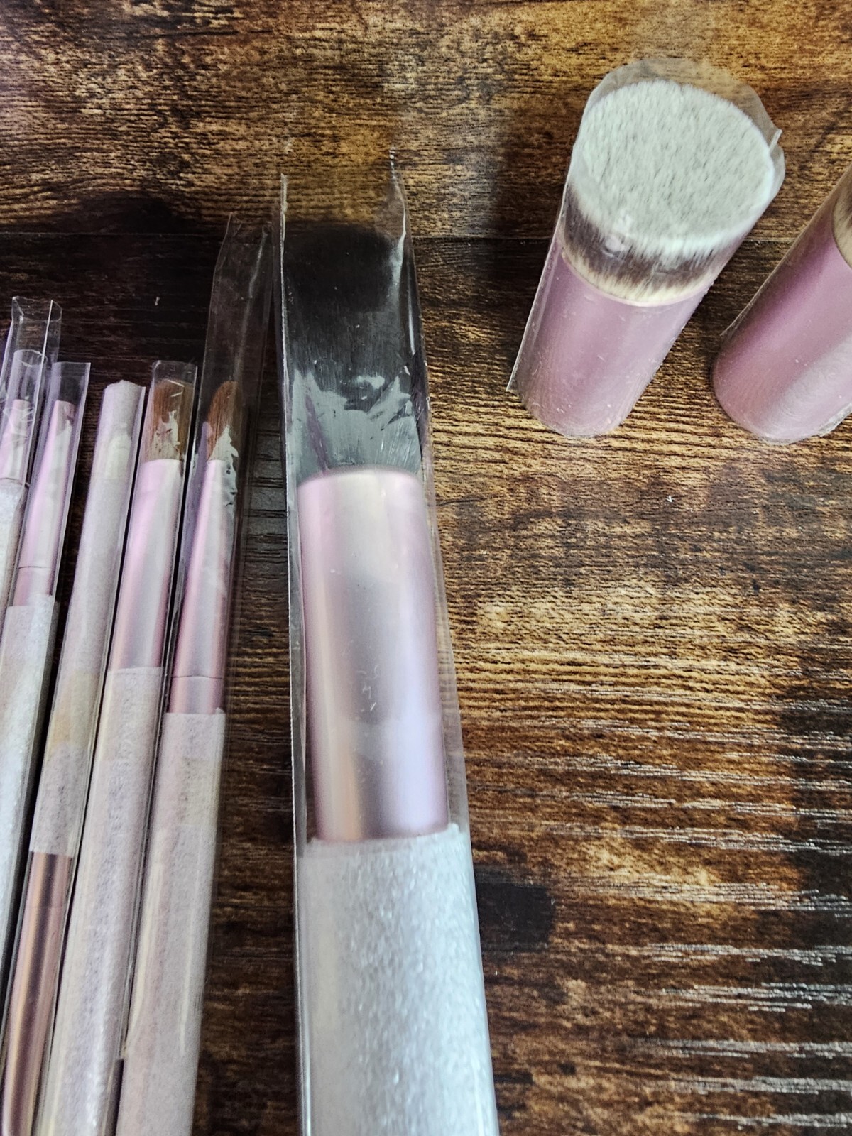 Mally Makeup Lot 11 Pieces Total Brushes Foundation Concealer Liquid Face Defend