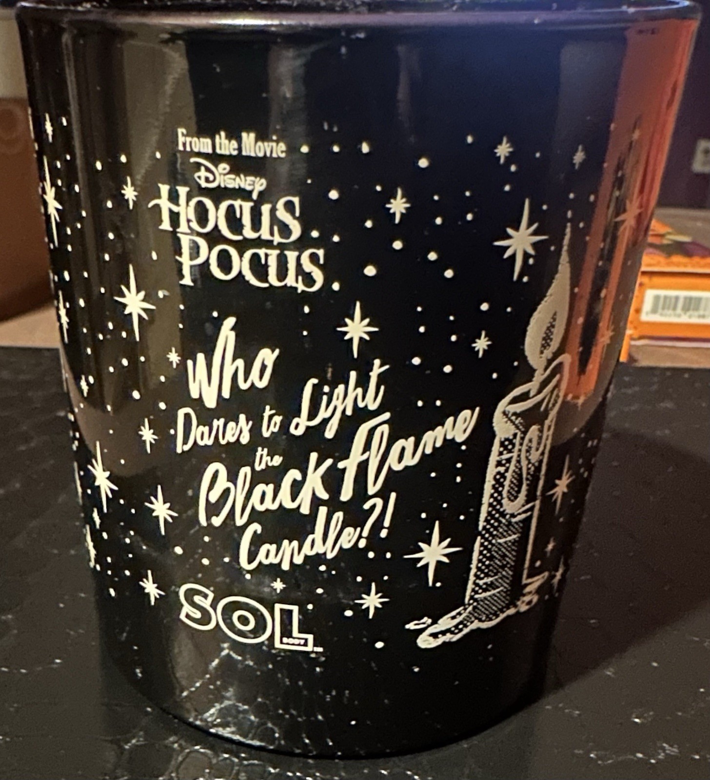 Colourpop Hocus Pocus Black Flame Candle, Cat Mirror and Super shock Shadow Trio