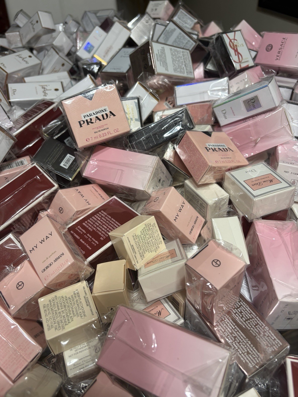 80Mixed Brands Women’s Fragrance Sample Size Spray Mixed Lot Assorted Perfumes