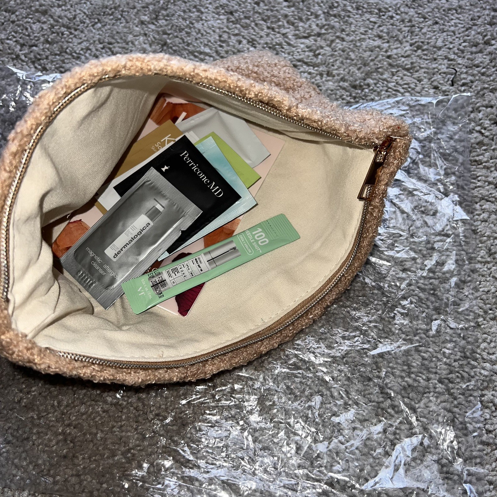 Beauty Bag With Sample Size Women’s Skin Care, Hair Care, Makeup Products